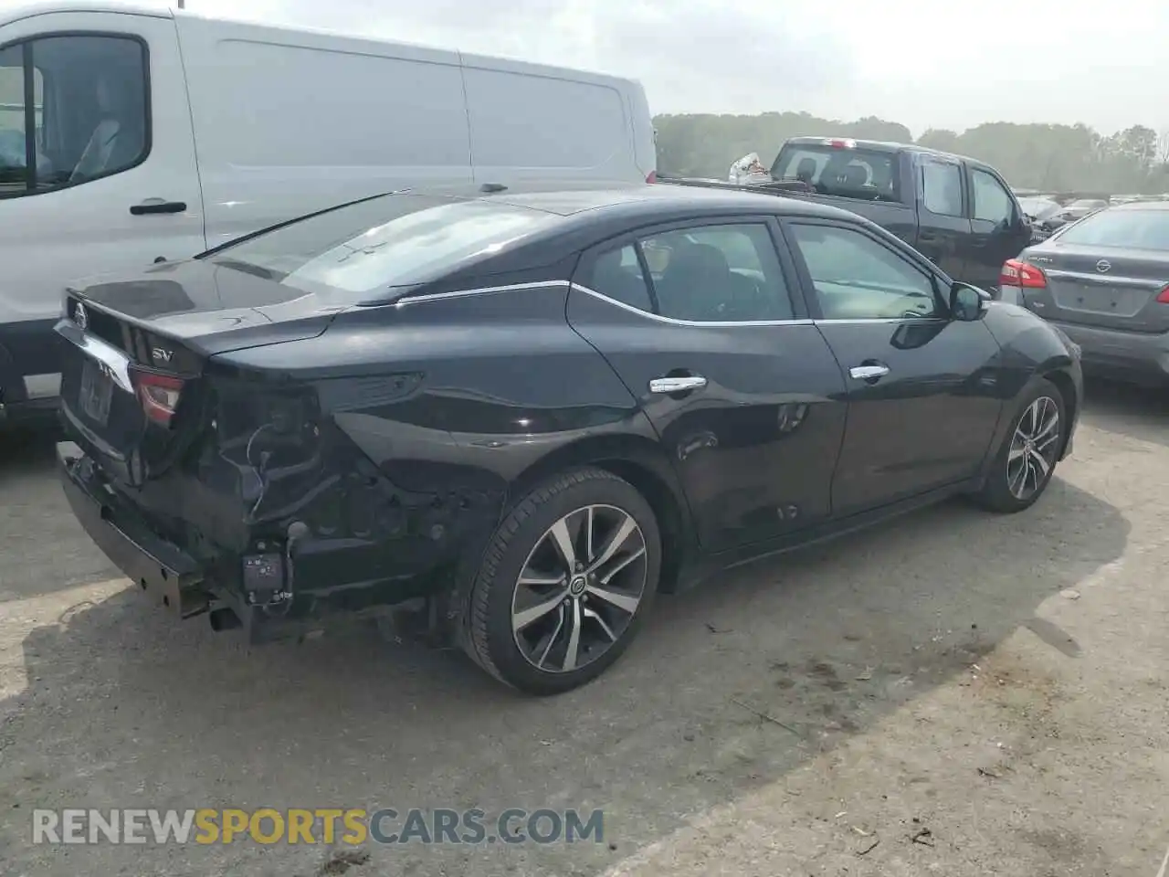 3 Photograph of a damaged car 1N4AA6CV7LC360404 NISSAN MAXIMA 2020