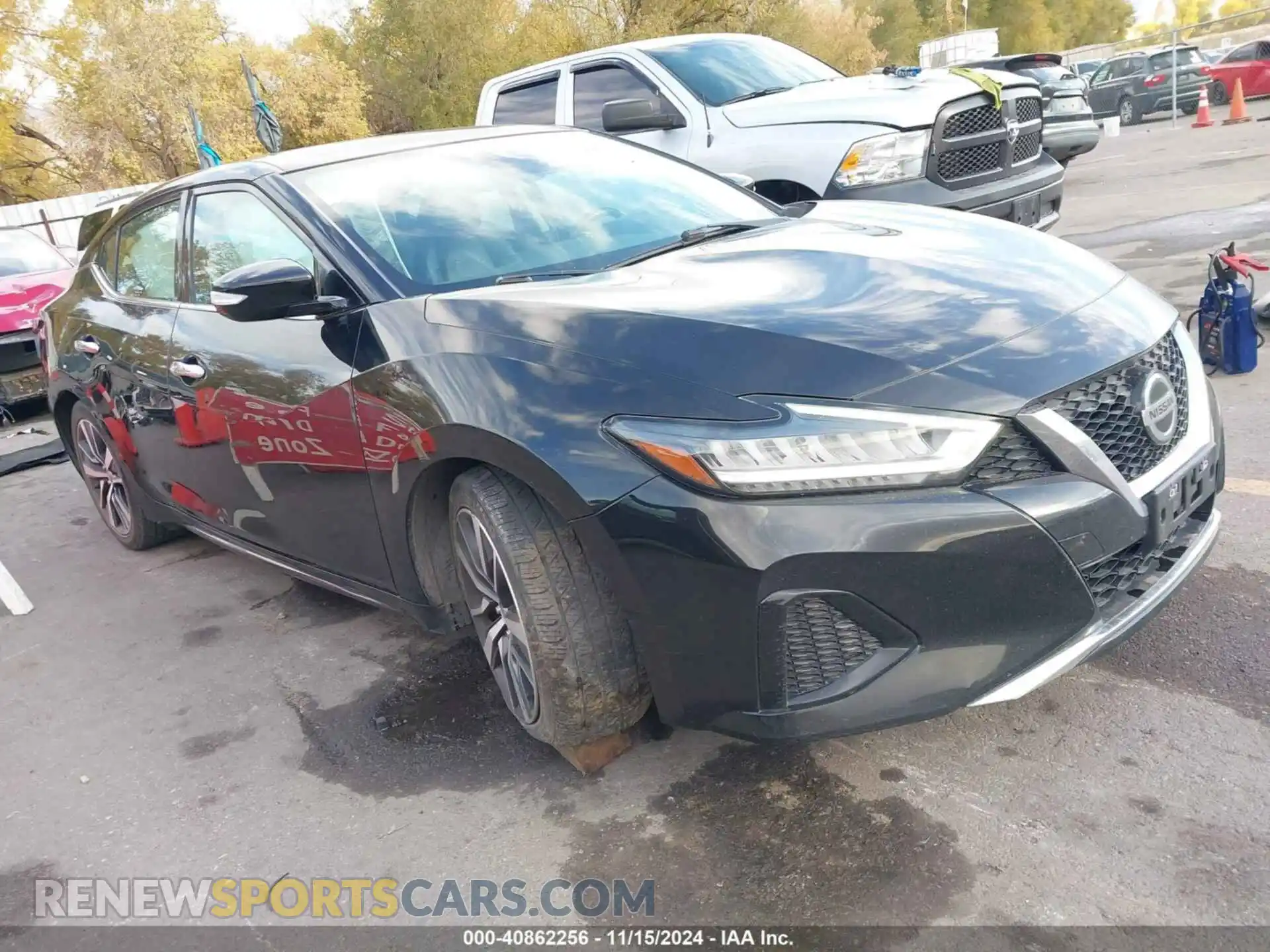 1 Photograph of a damaged car 1N4AA6CV8LC369614 NISSAN MAXIMA 2020