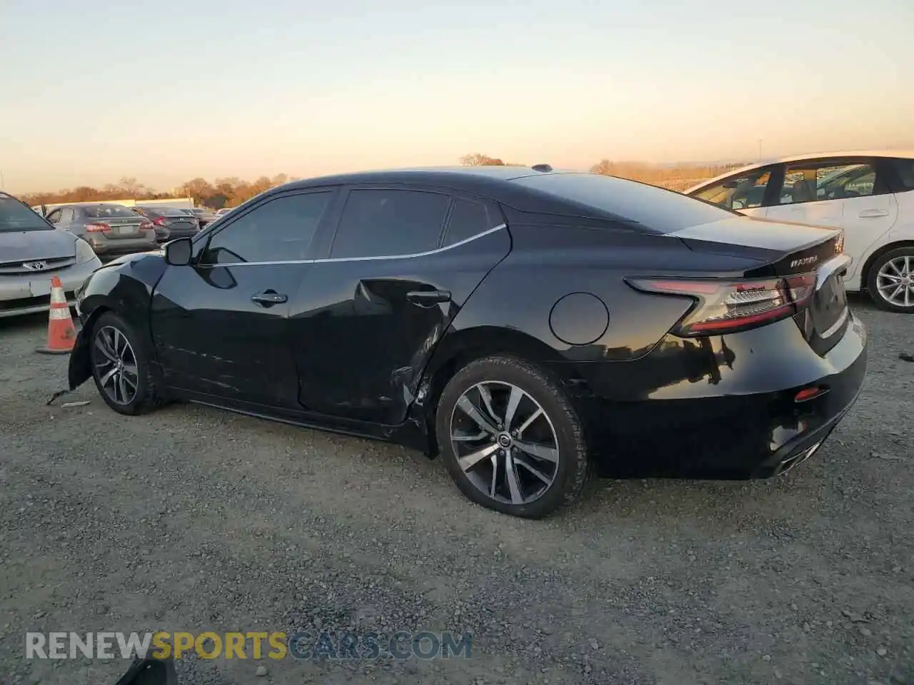 2 Photograph of a damaged car 1N4AA6CVXLC369307 NISSAN MAXIMA 2020