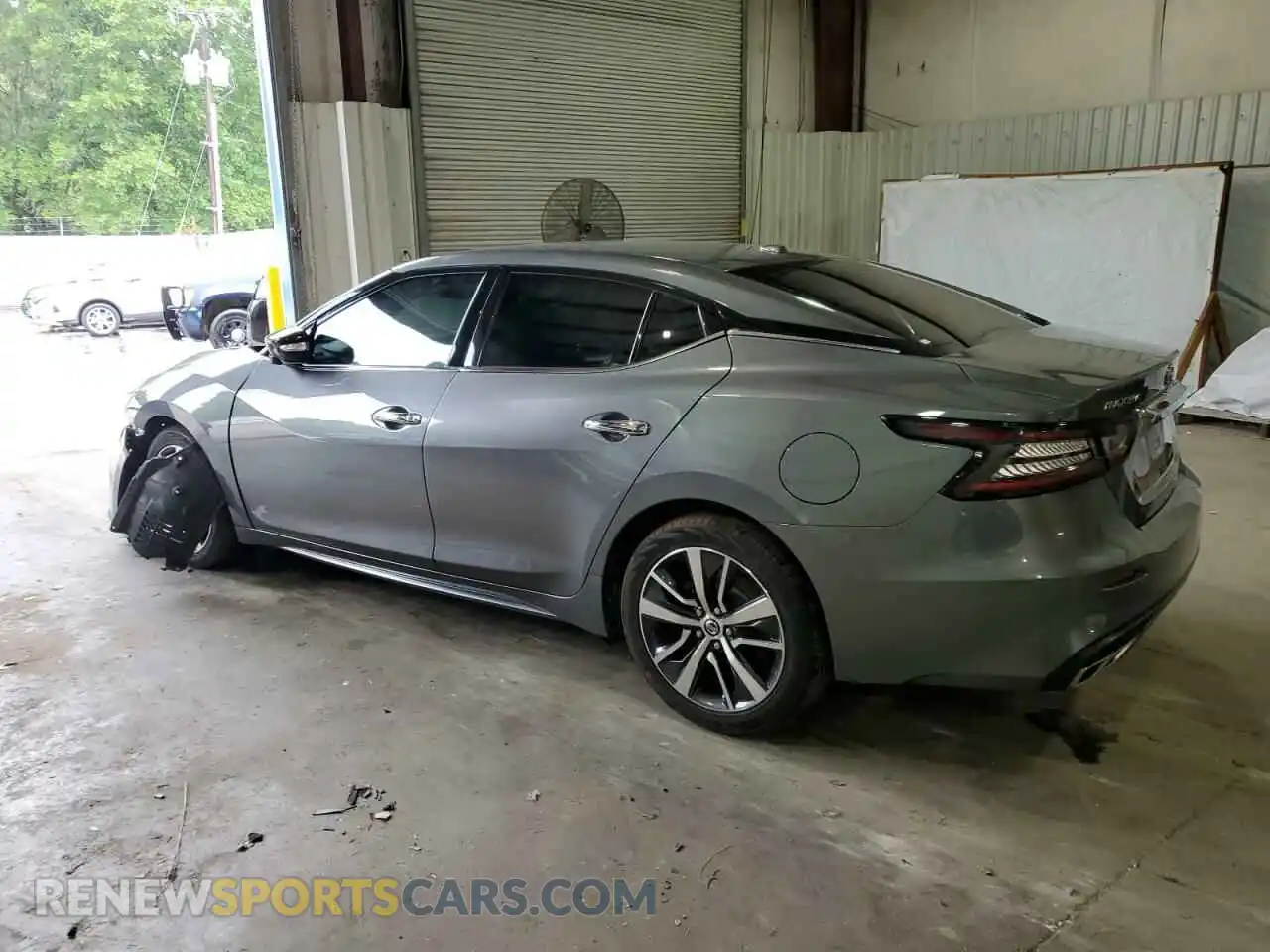 2 Photograph of a damaged car 1N4AA6CVXLC369534 NISSAN MAXIMA 2020
