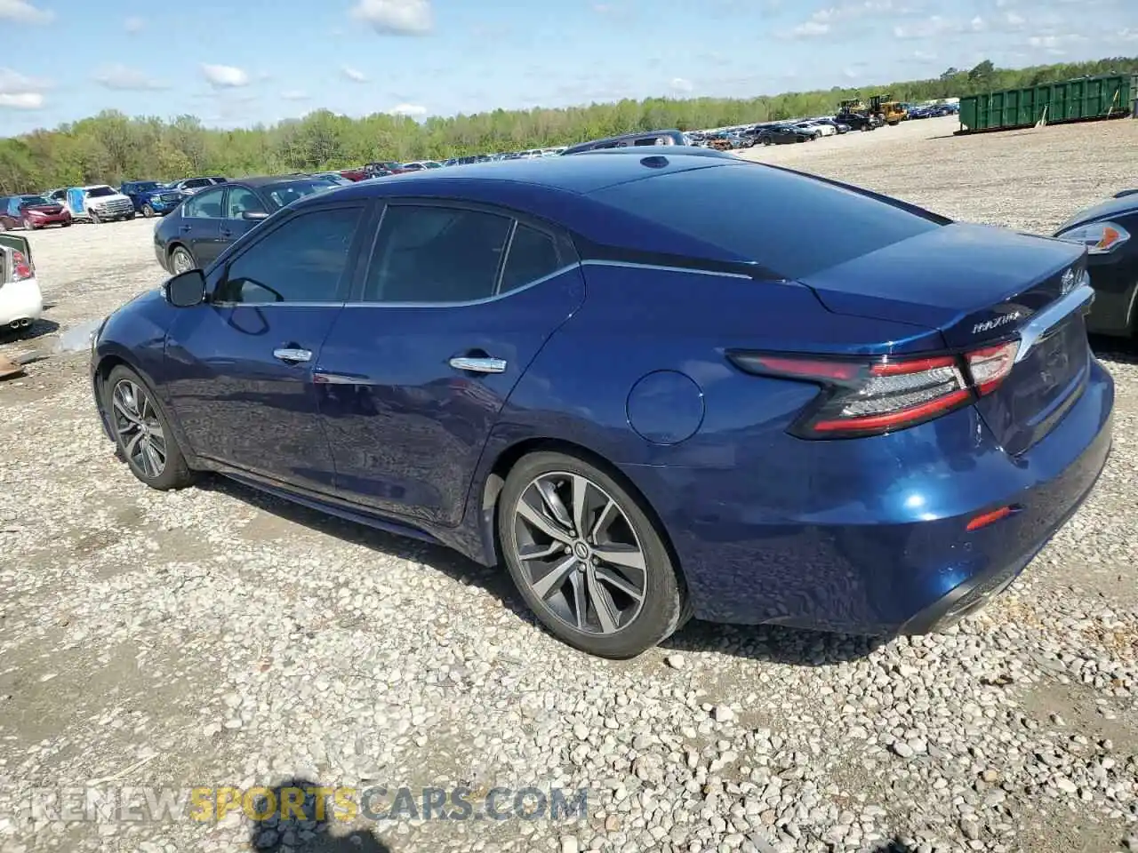 2 Photograph of a damaged car 1N4AA6CVXLC373132 NISSAN MAXIMA 2020