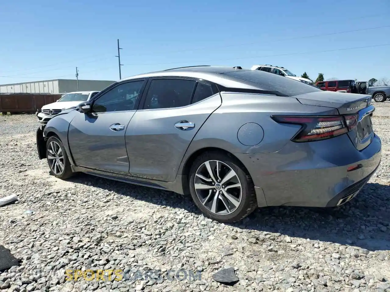 2 Photograph of a damaged car 1N4AA6DV4LC379040 NISSAN MAXIMA 2020