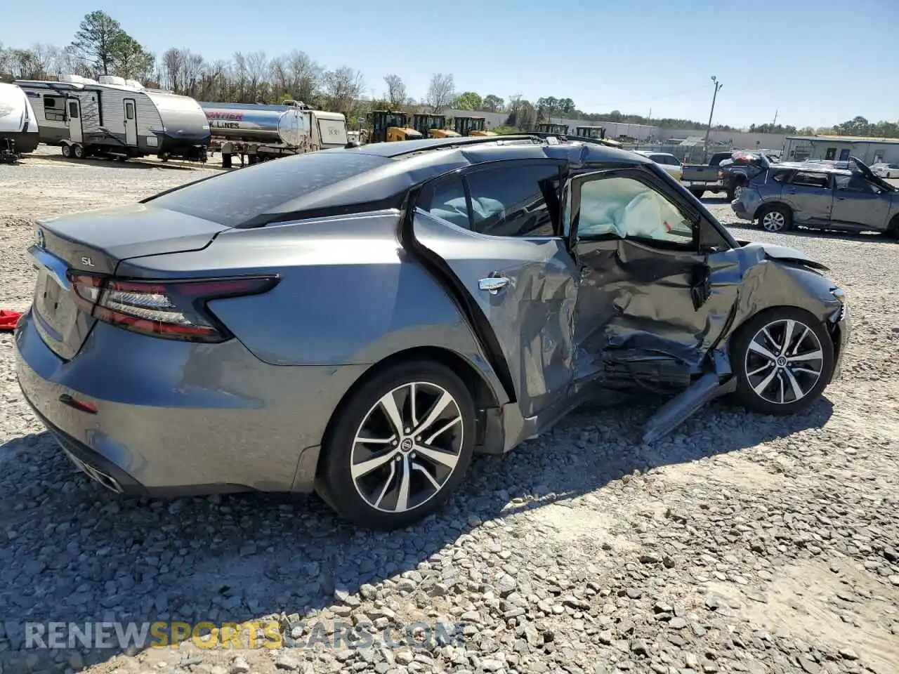 3 Photograph of a damaged car 1N4AA6DV4LC379040 NISSAN MAXIMA 2020