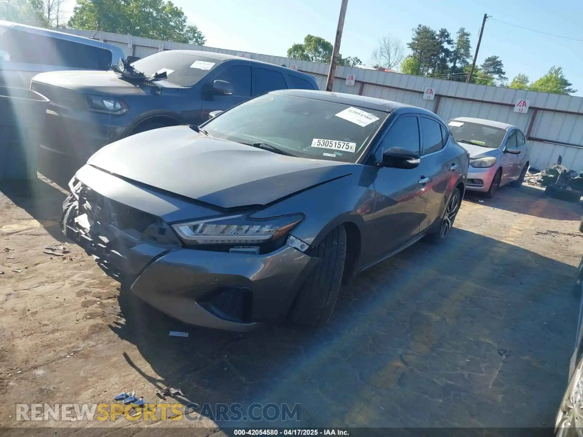 2 Photograph of a damaged car 1N4AA6DV4LC379958 NISSAN MAXIMA 2020