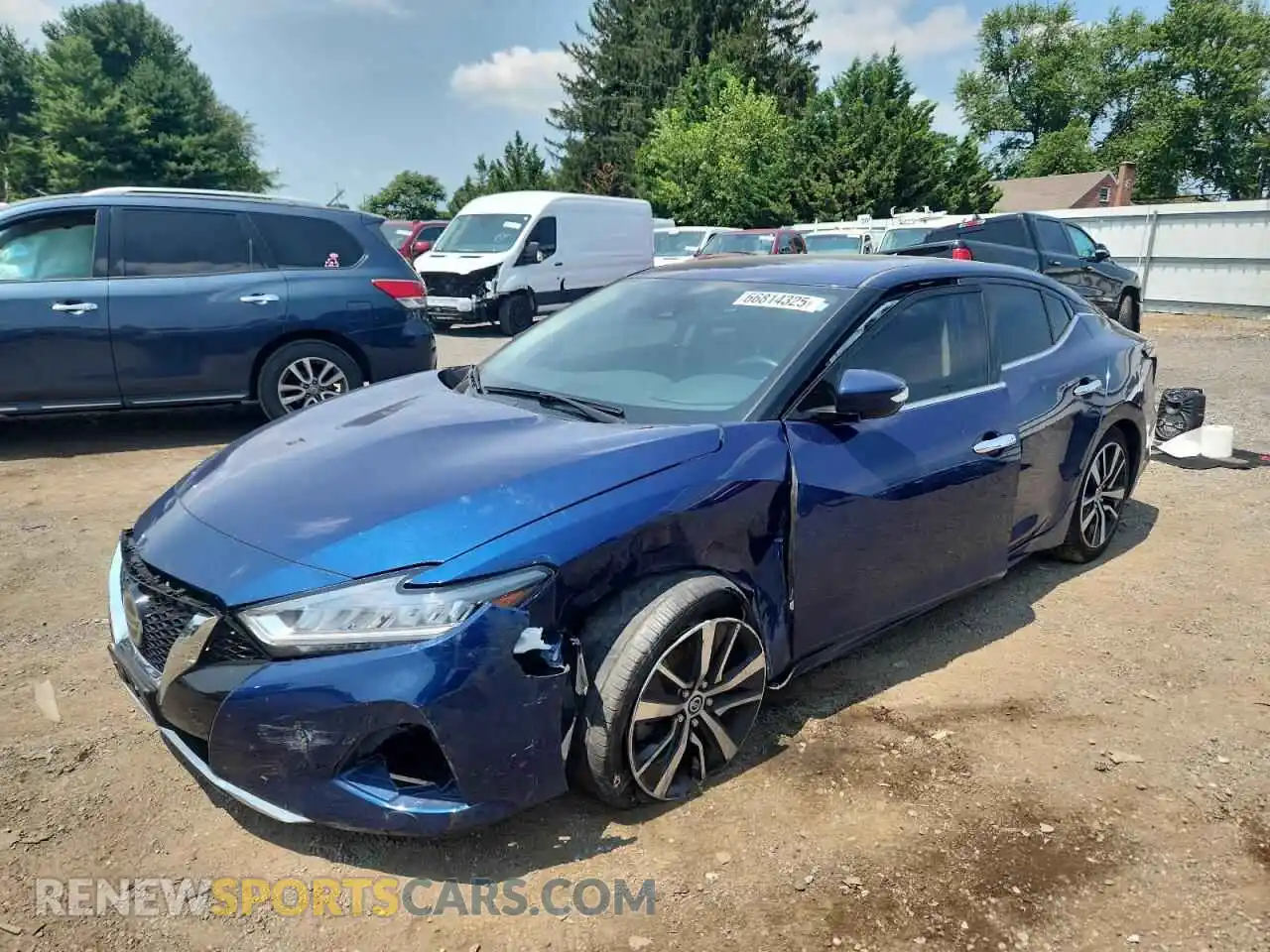 1 Photograph of a damaged car 1N4AA6CV0MC505719 NISSAN MAXIMA 2021