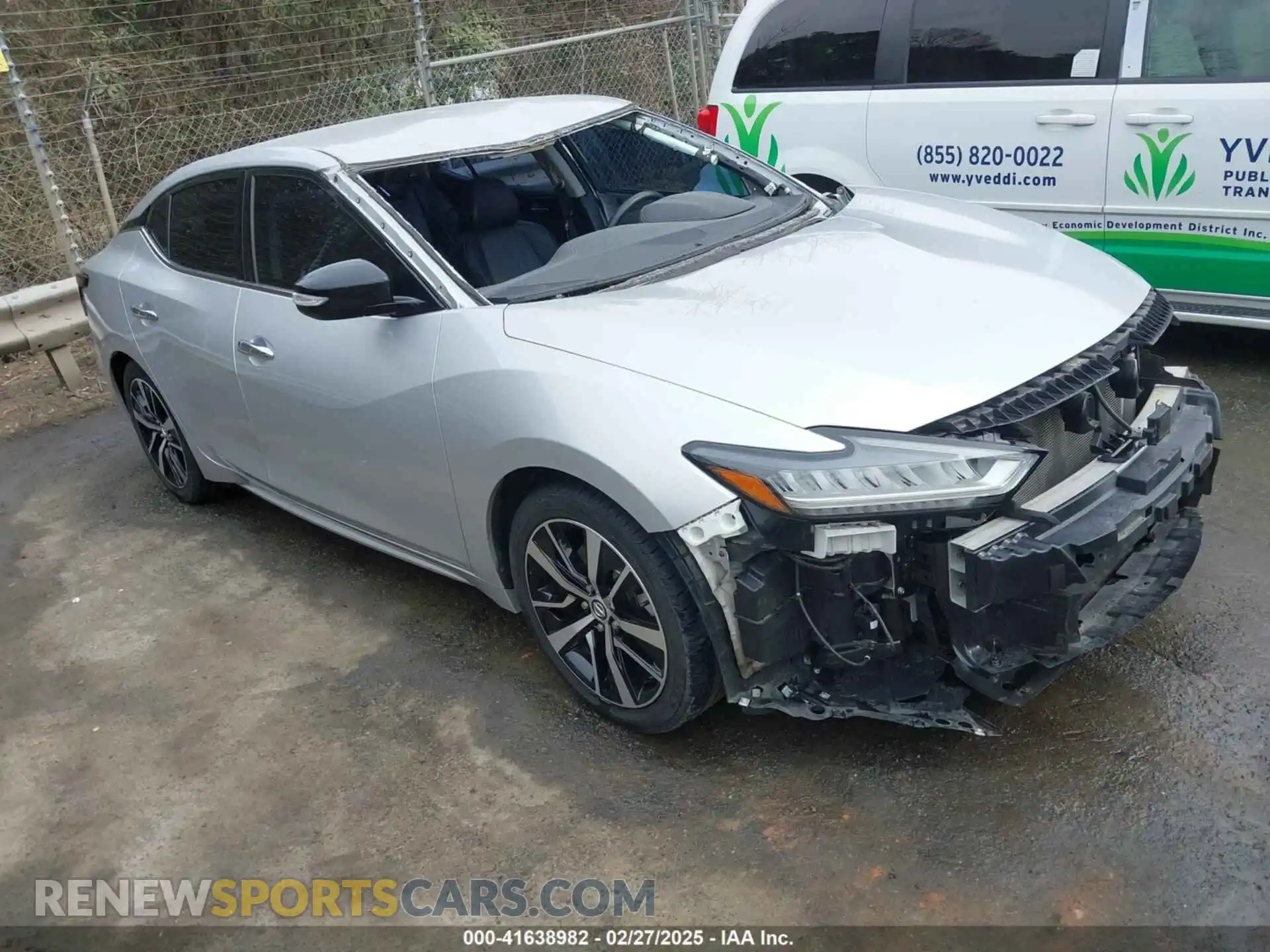 1 Photograph of a damaged car 1N4AA6CV0MC506319 NISSAN MAXIMA 2021