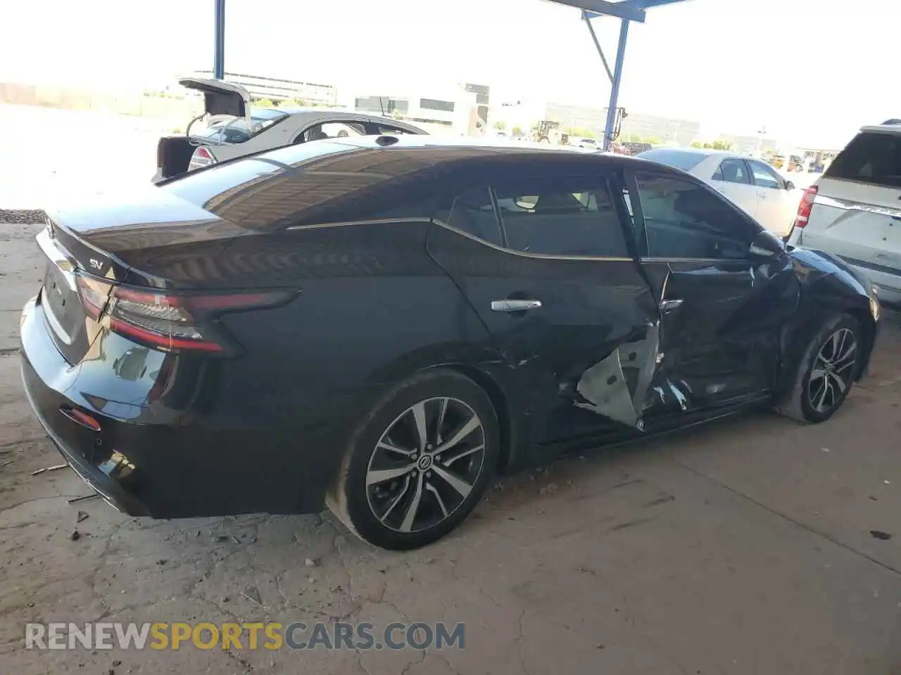 3 Photograph of a damaged car 1N4AA6CV0MC511360 NISSAN MAXIMA 2021
