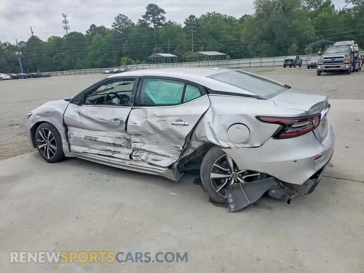 2 Photograph of a damaged car 1N4AA6CV1MC505180 NISSAN MAXIMA 2021