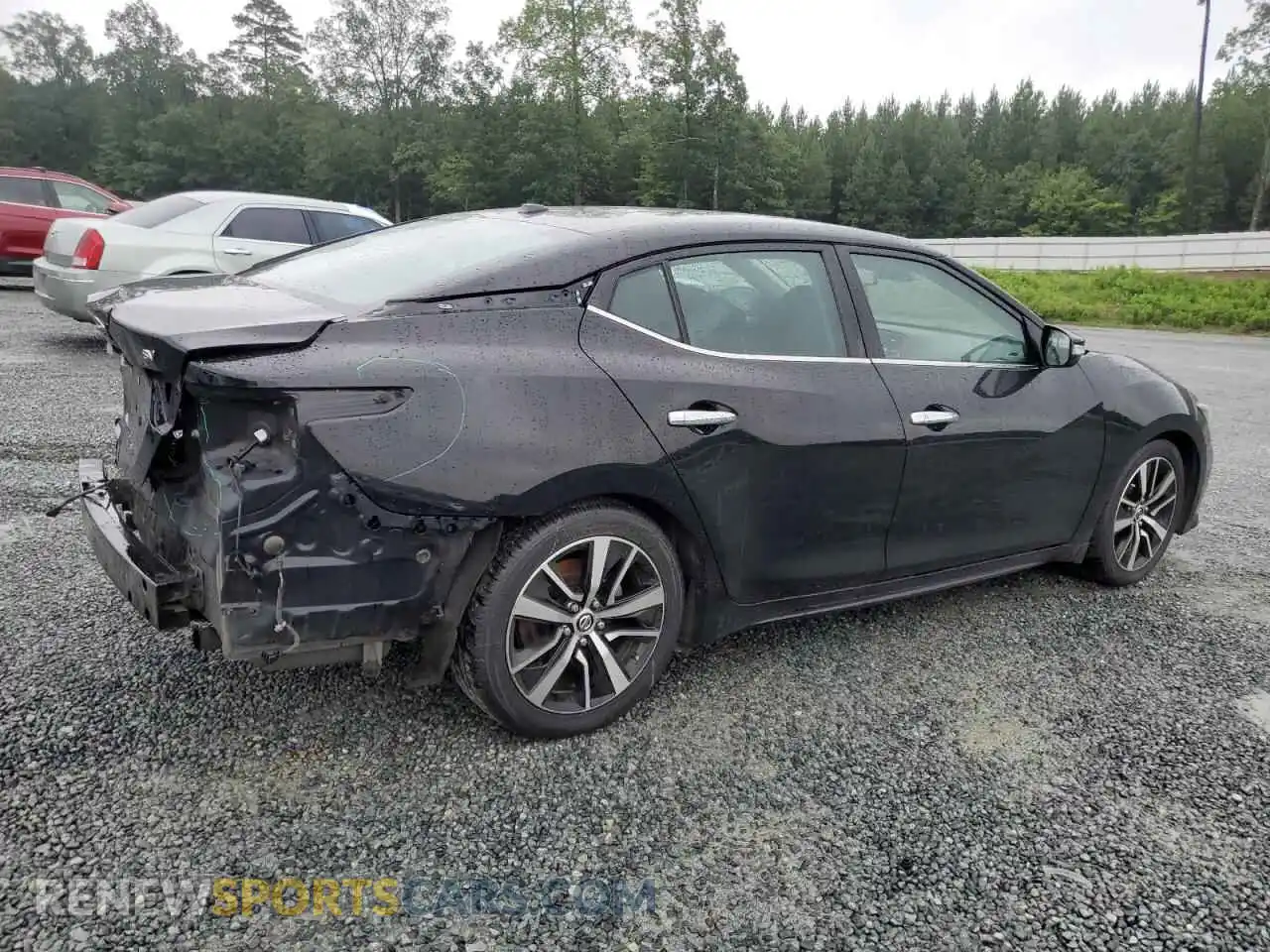 3 Photograph of a damaged car 1N4AA6CV1MC514932 NISSAN MAXIMA 2021