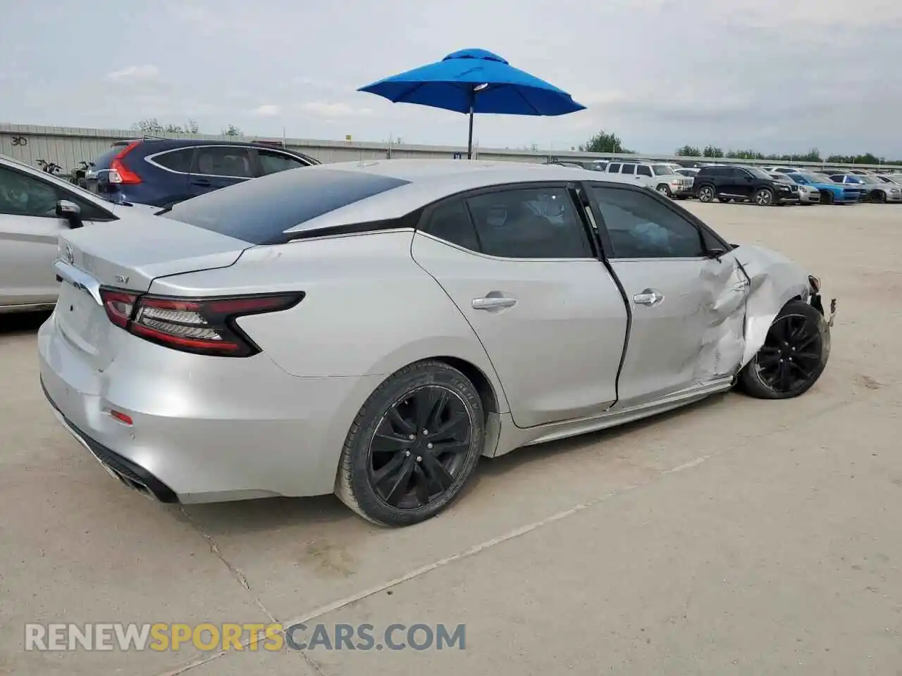 3 Photograph of a damaged car 1N4AA6CV2MC503275 NISSAN MAXIMA 2021