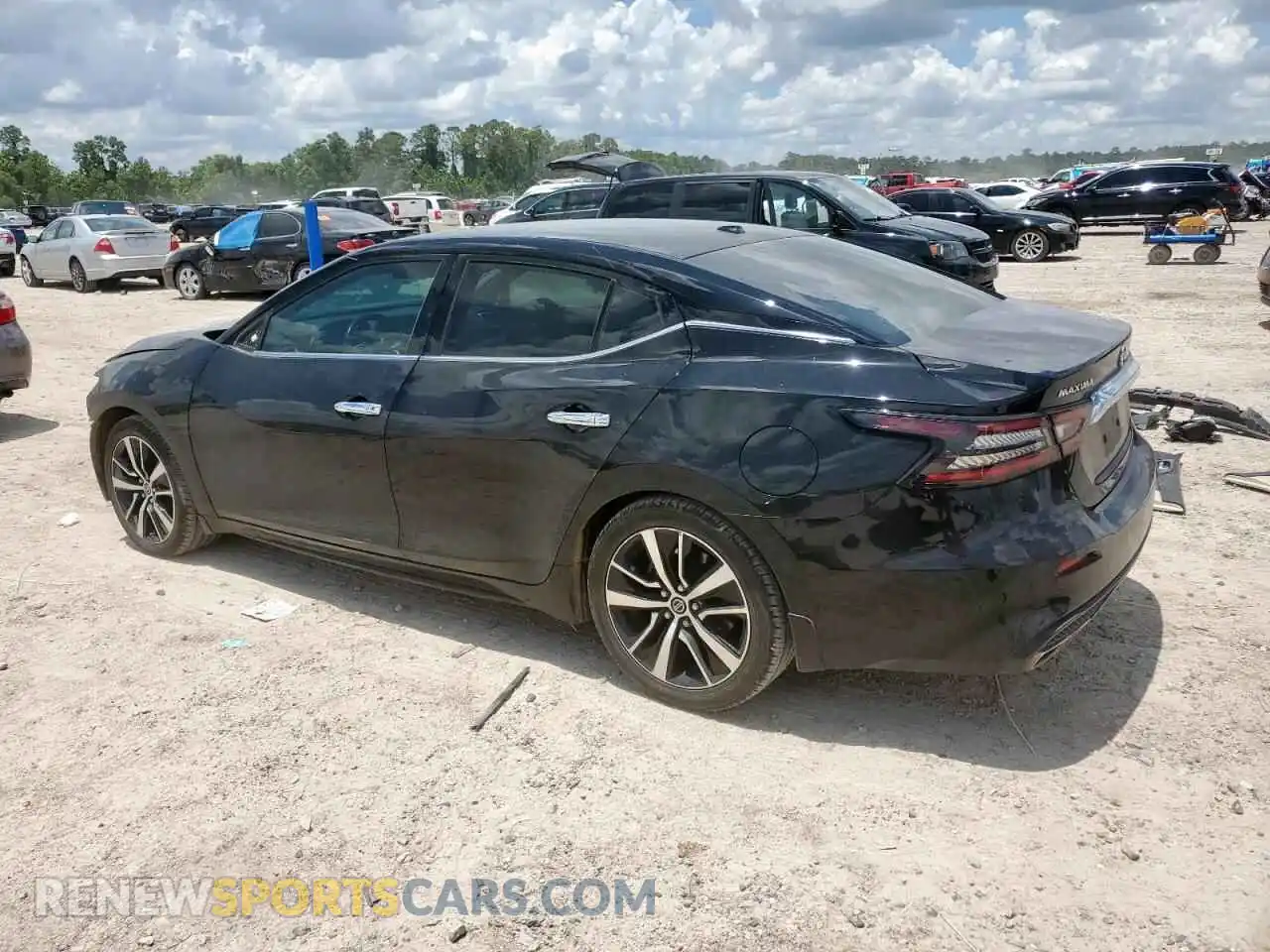 2 Photograph of a damaged car 1N4AA6CV2MC504314 NISSAN MAXIMA 2021