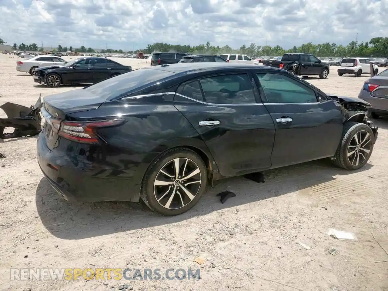 3 Photograph of a damaged car 1N4AA6CV2MC504314 NISSAN MAXIMA 2021