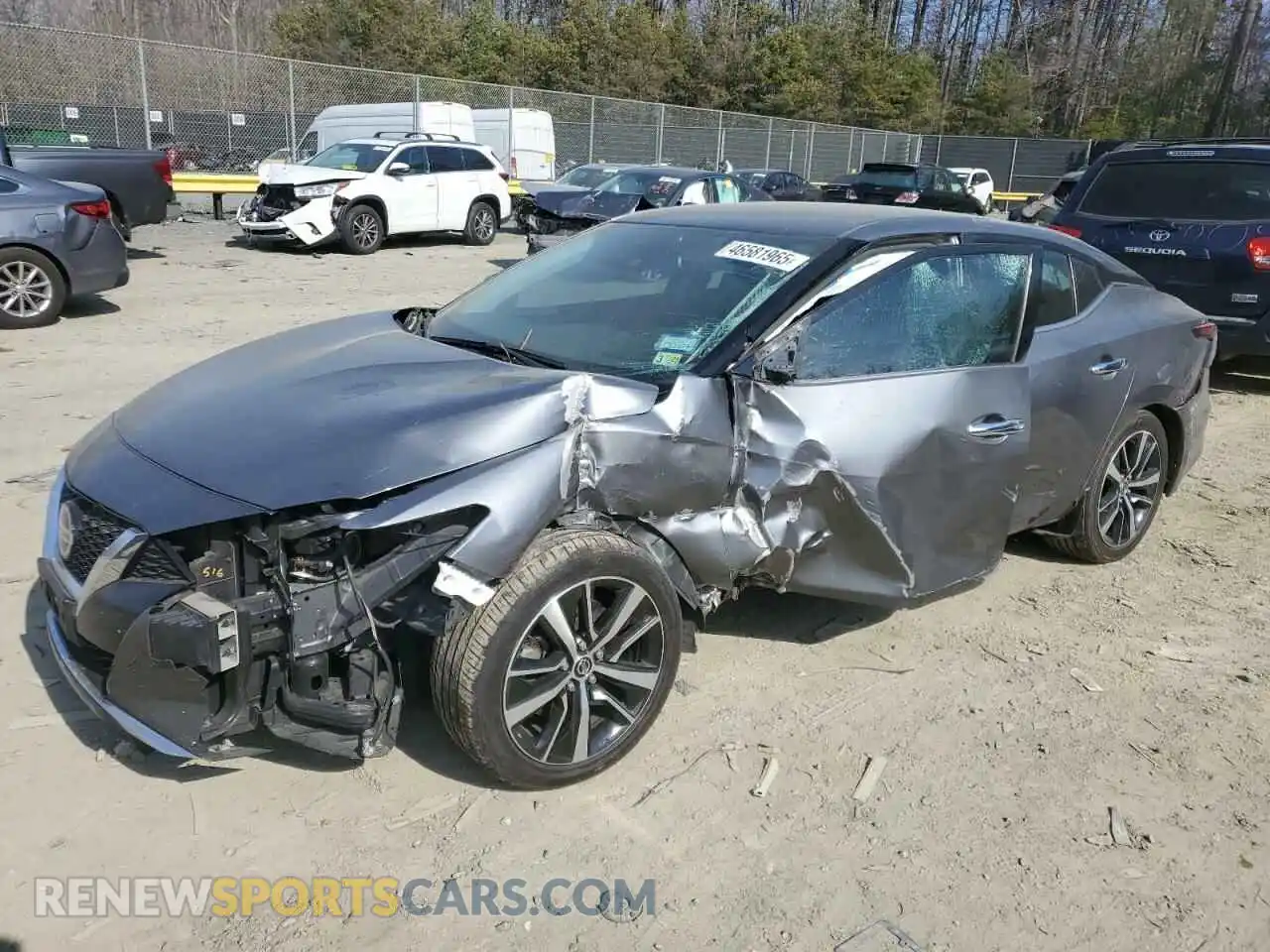1 Photograph of a damaged car 1N4AA6CV2MC507519 NISSAN MAXIMA 2021