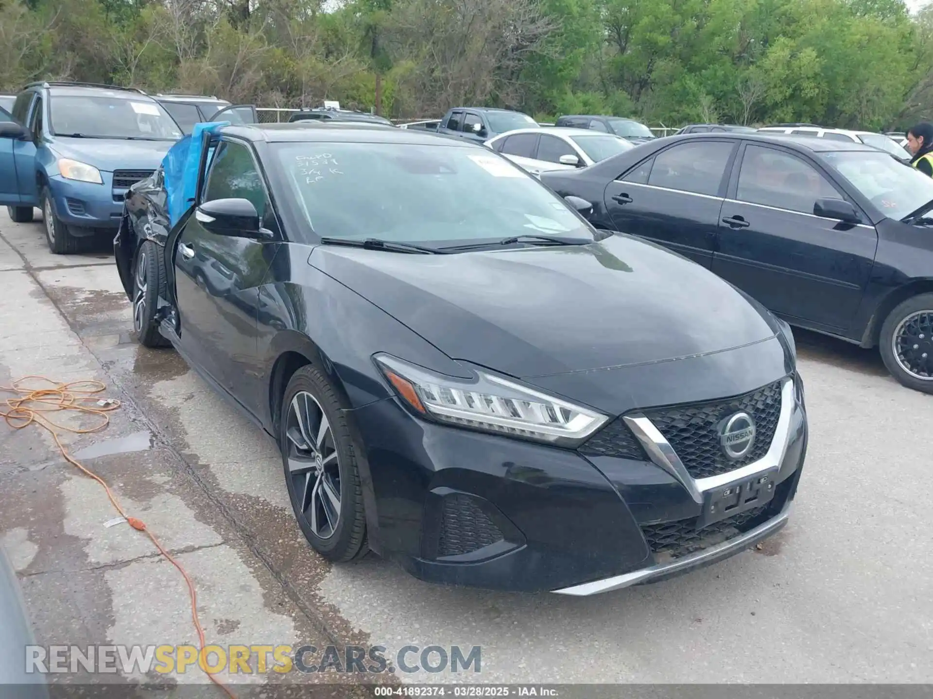 1 Photograph of a damaged car 1N4AA6CV2MC508525 NISSAN MAXIMA 2021