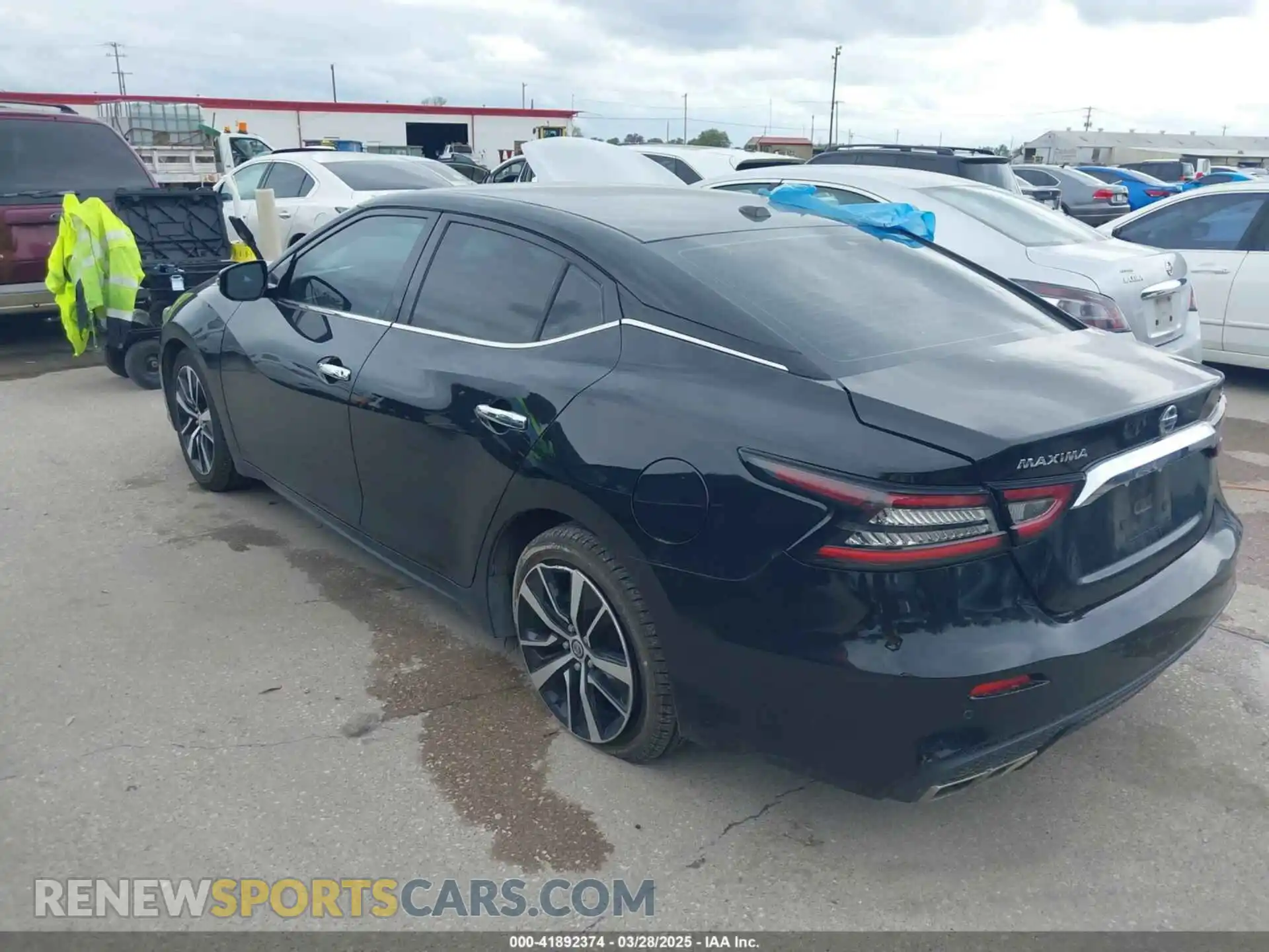 3 Photograph of a damaged car 1N4AA6CV2MC508525 NISSAN MAXIMA 2021
