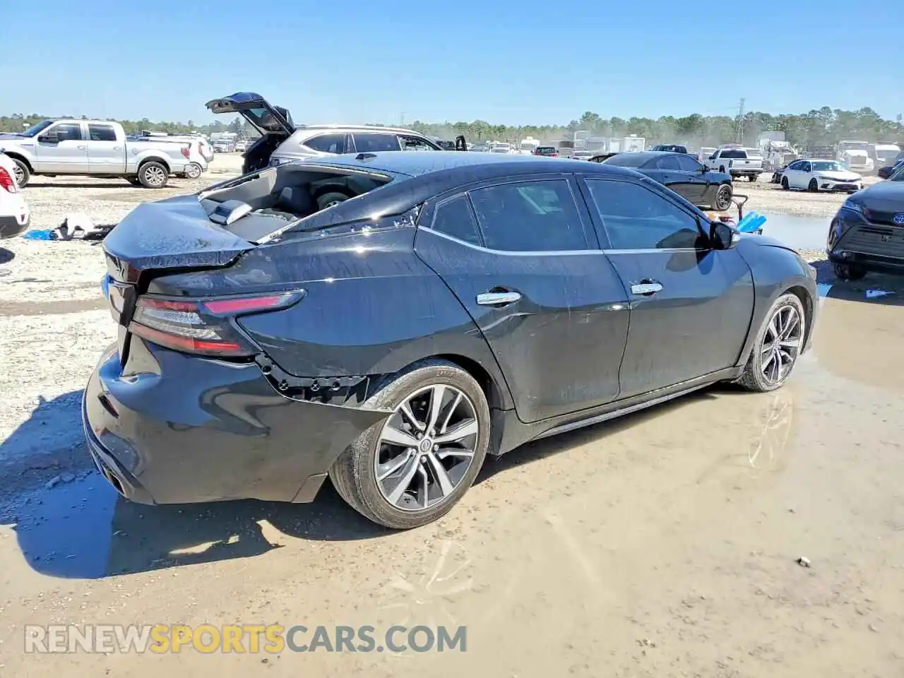3 Photograph of a damaged car 1N4AA6CV2MC510596 NISSAN MAXIMA 2021