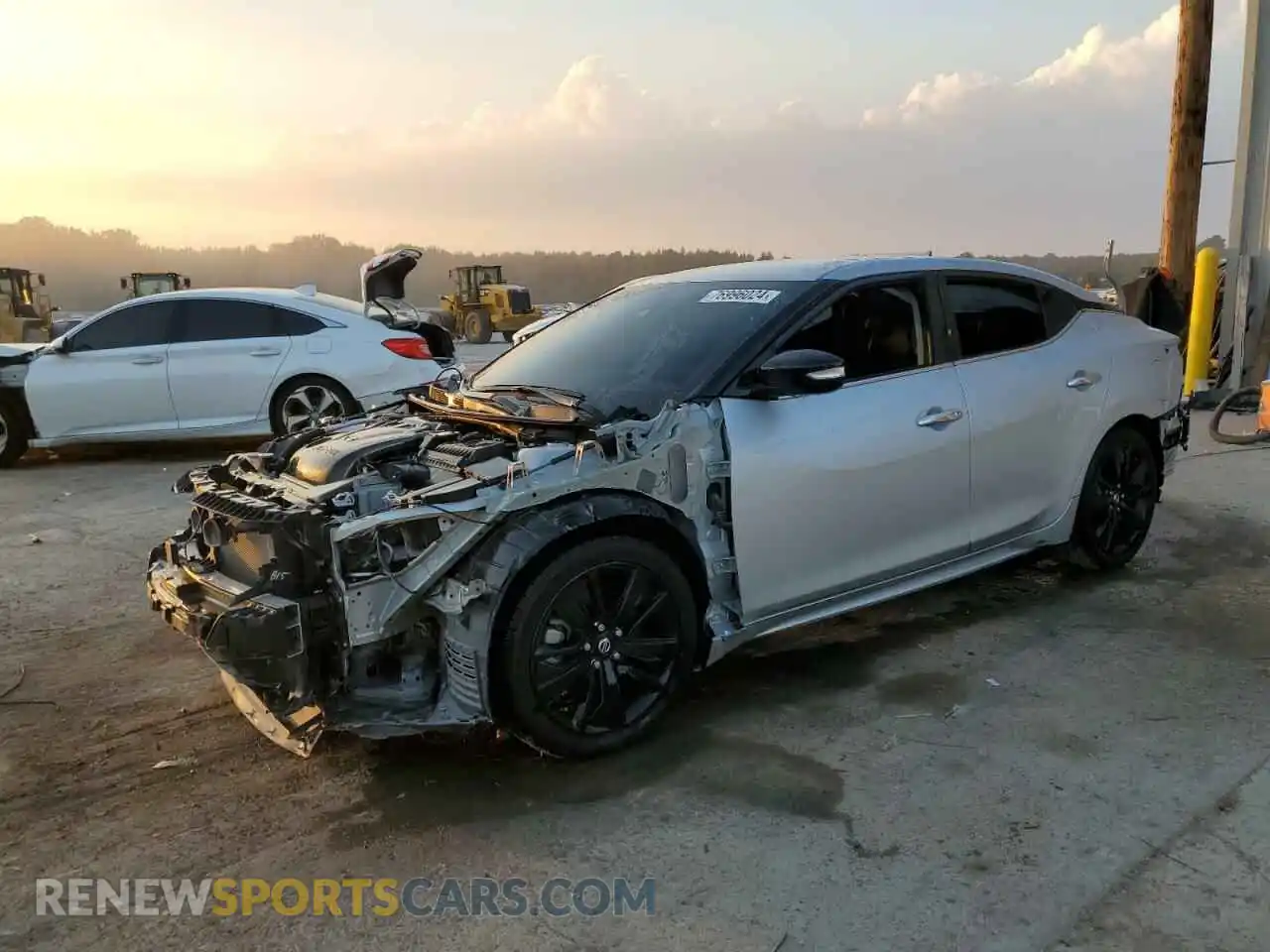 1 Photograph of a damaged car 1N4AA6CV2MC510730 NISSAN MAXIMA 2021