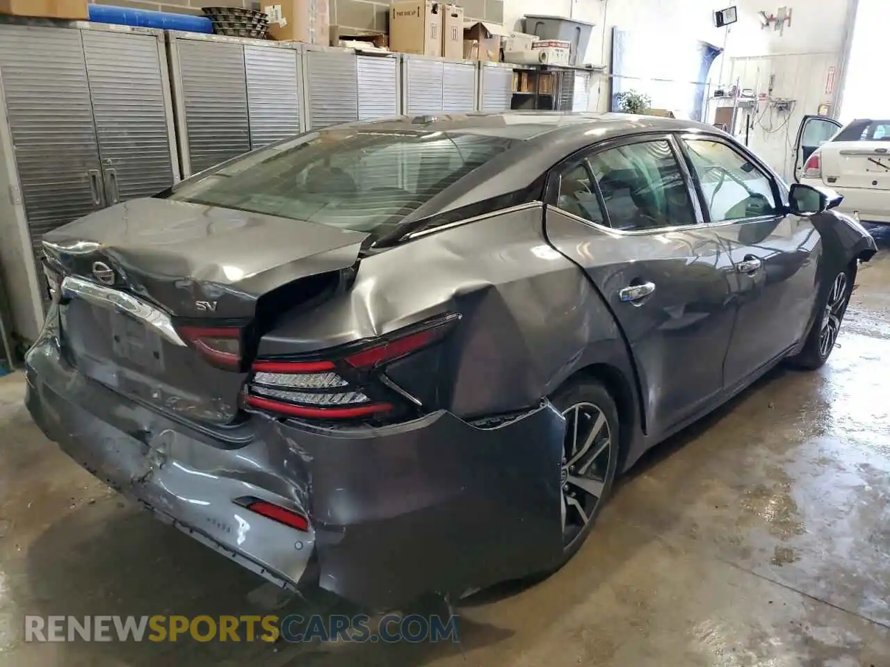3 Photograph of a damaged car 1N4AA6CV3MC513409 NISSAN MAXIMA 2021