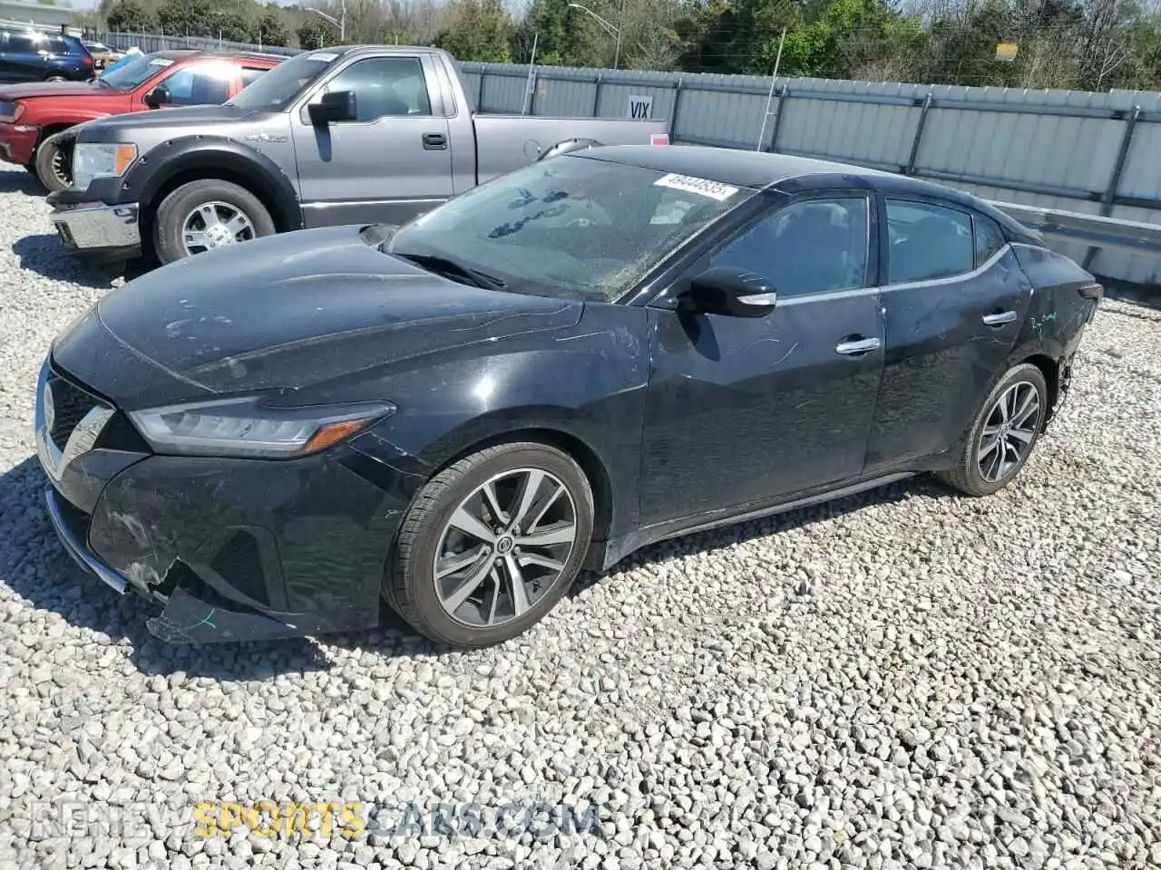 1 Photograph of a damaged car 1N4AA6CV3MC514737 NISSAN MAXIMA 2021