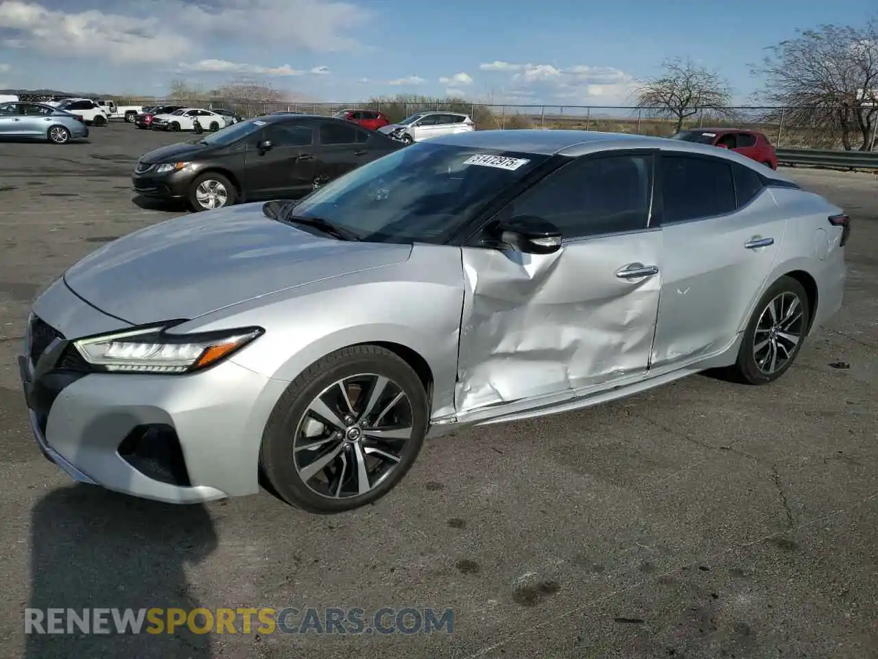 1 Photograph of a damaged car 1N4AA6CV4MC507196 NISSAN MAXIMA 2021