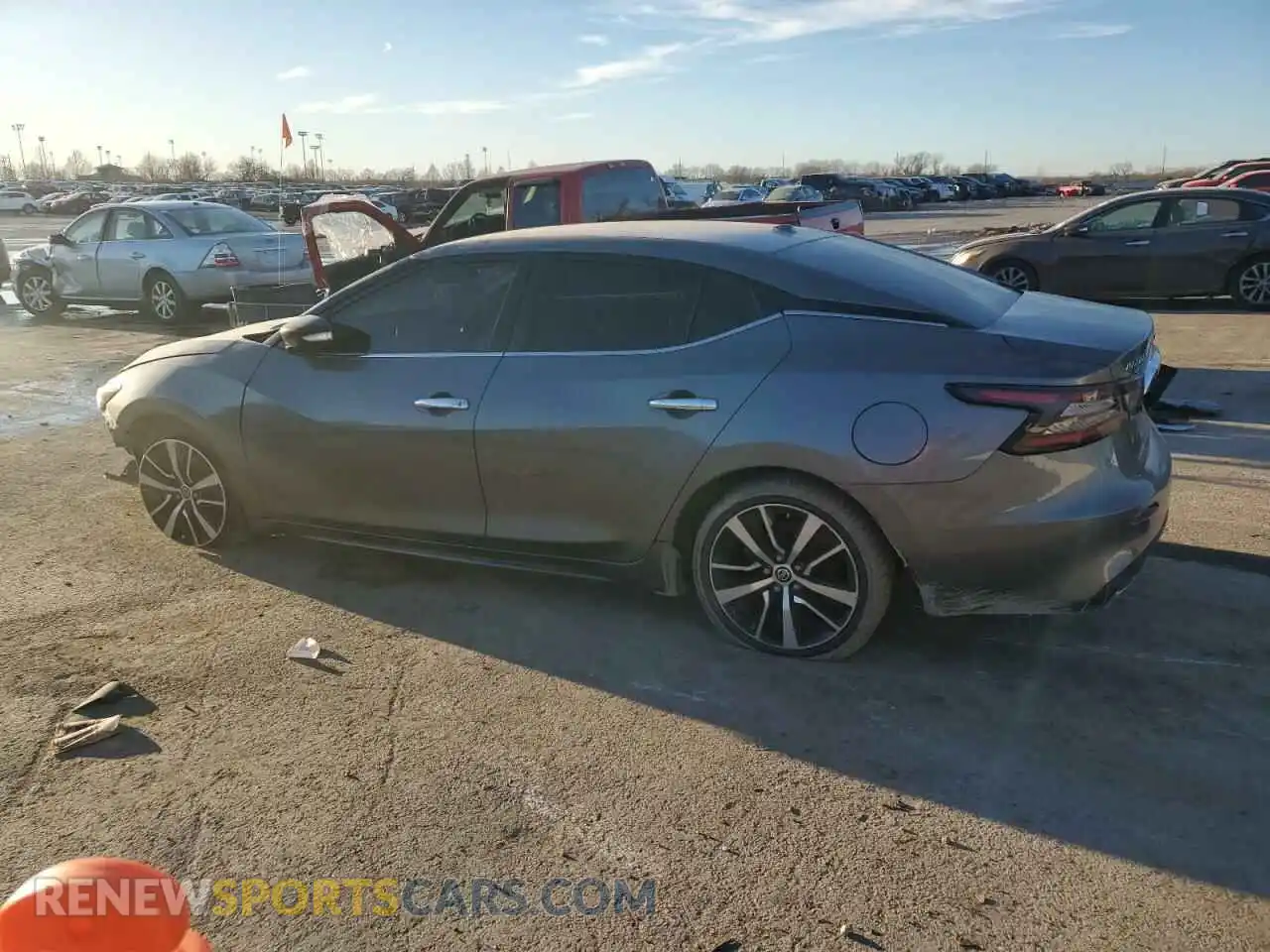 2 Photograph of a damaged car 1N4AA6CV4MC509448 NISSAN MAXIMA 2021
