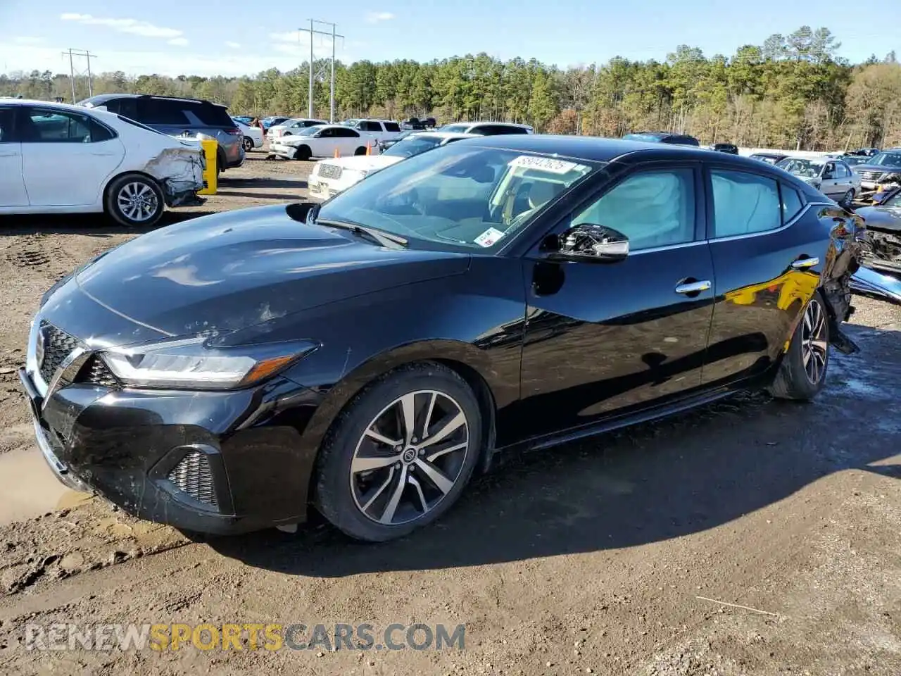 1 Photograph of a damaged car 1N4AA6CV4MC513239 NISSAN MAXIMA 2021