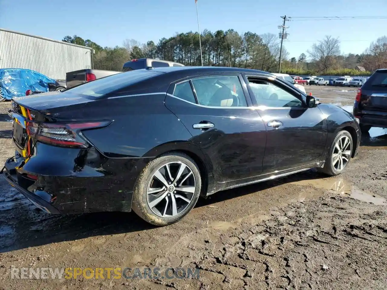 3 Photograph of a damaged car 1N4AA6CV4MC513239 NISSAN MAXIMA 2021