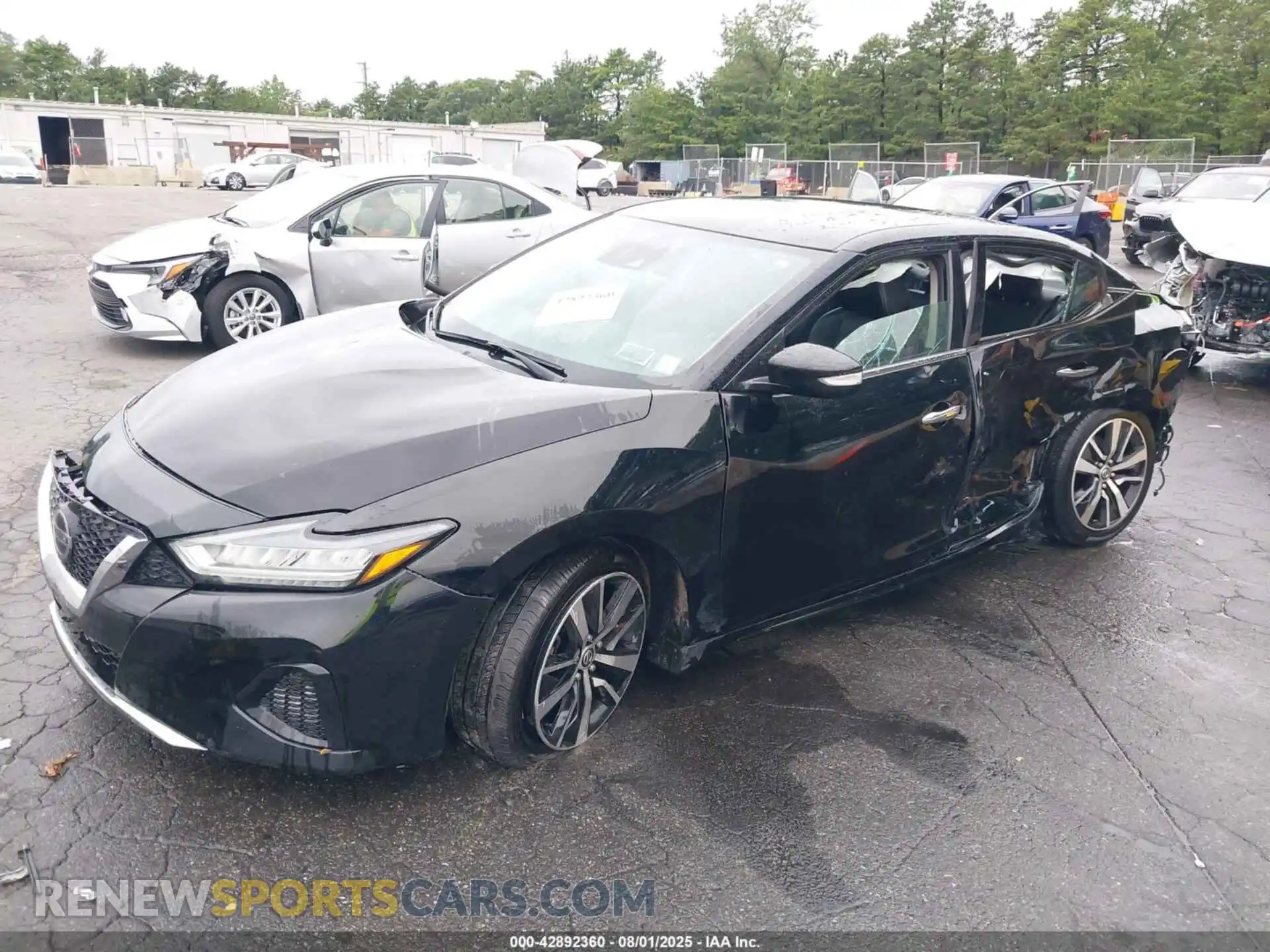 2 Photograph of a damaged car 1N4AA6CV4MC514844 NISSAN MAXIMA 2021