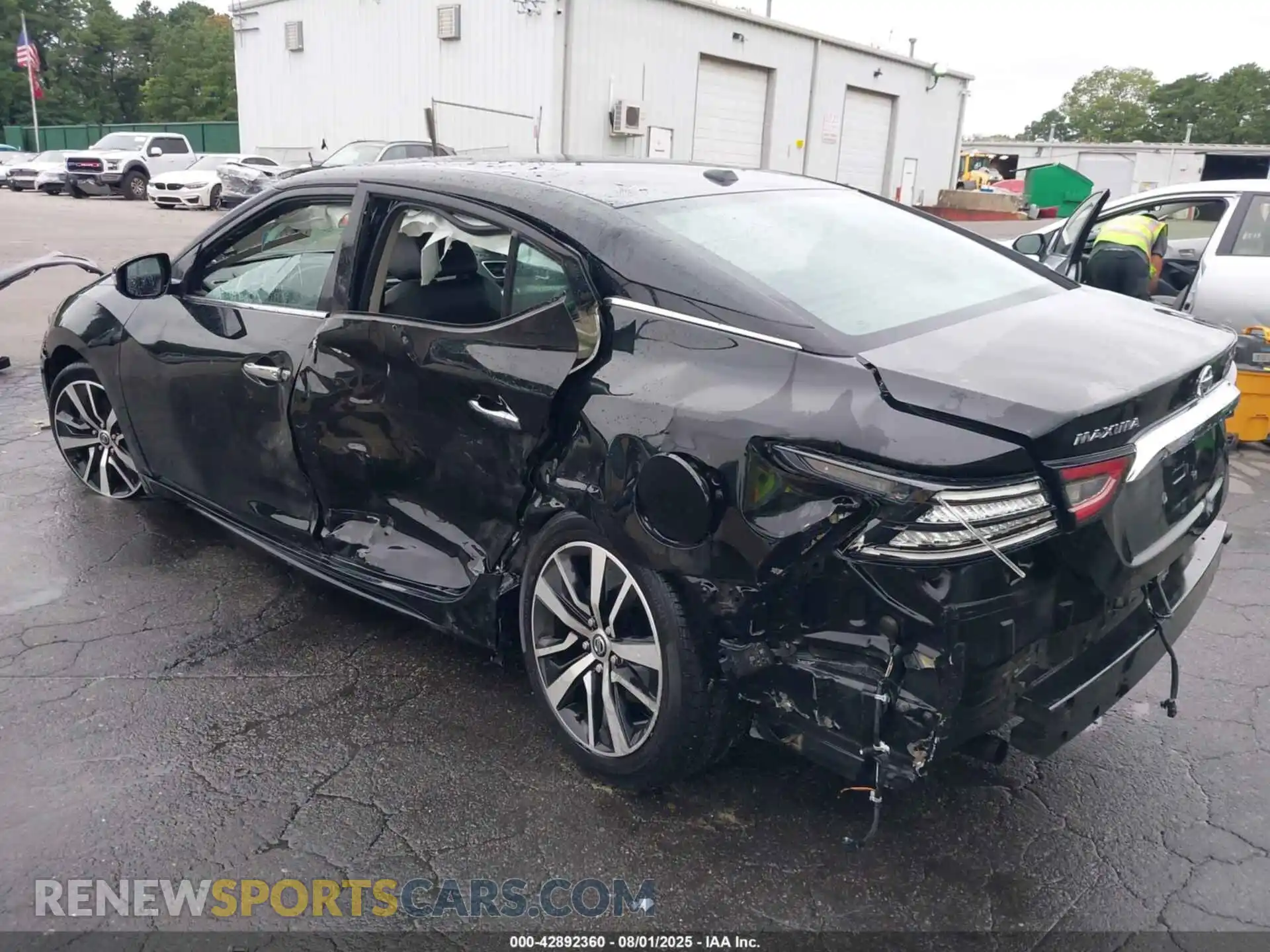 3 Photograph of a damaged car 1N4AA6CV4MC514844 NISSAN MAXIMA 2021