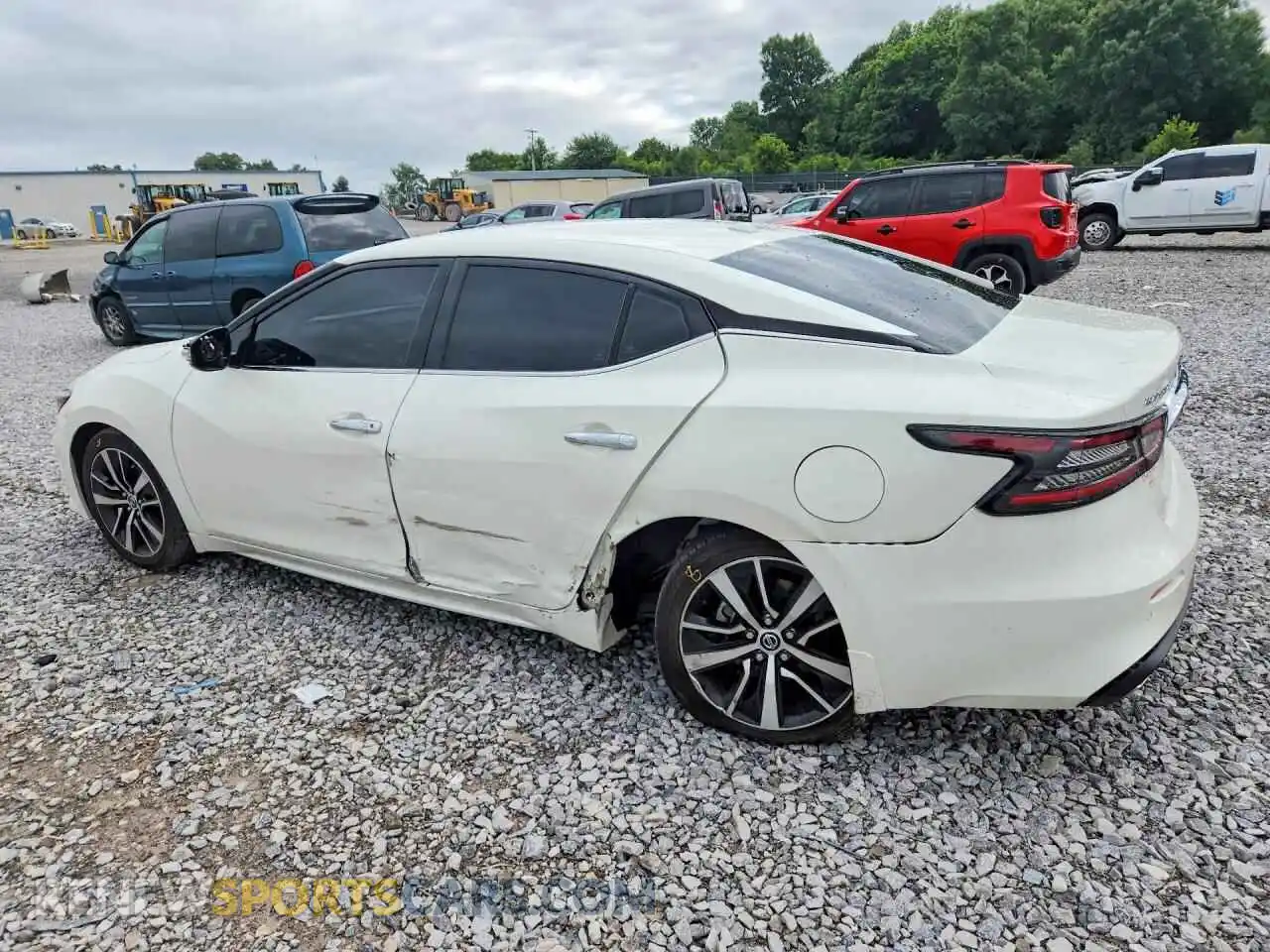 2 Photograph of a damaged car 1N4AA6CV5MC513315 NISSAN MAXIMA 2021