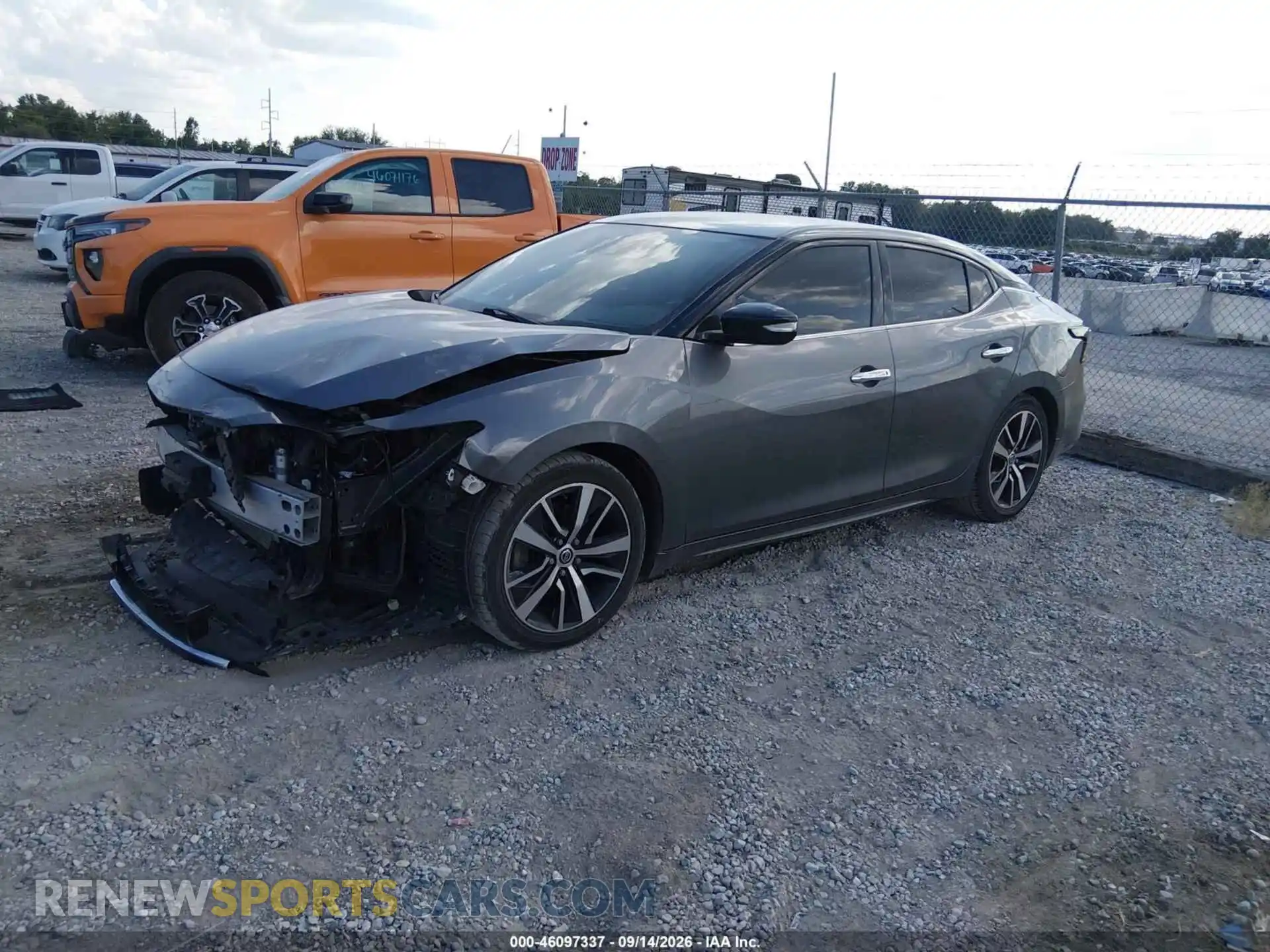 2 Photograph of a damaged car 1N4AA6CV5MC514724 NISSAN MAXIMA 2021