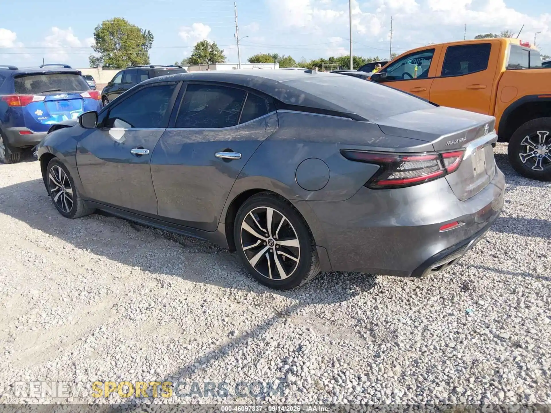 3 Photograph of a damaged car 1N4AA6CV5MC514724 NISSAN MAXIMA 2021