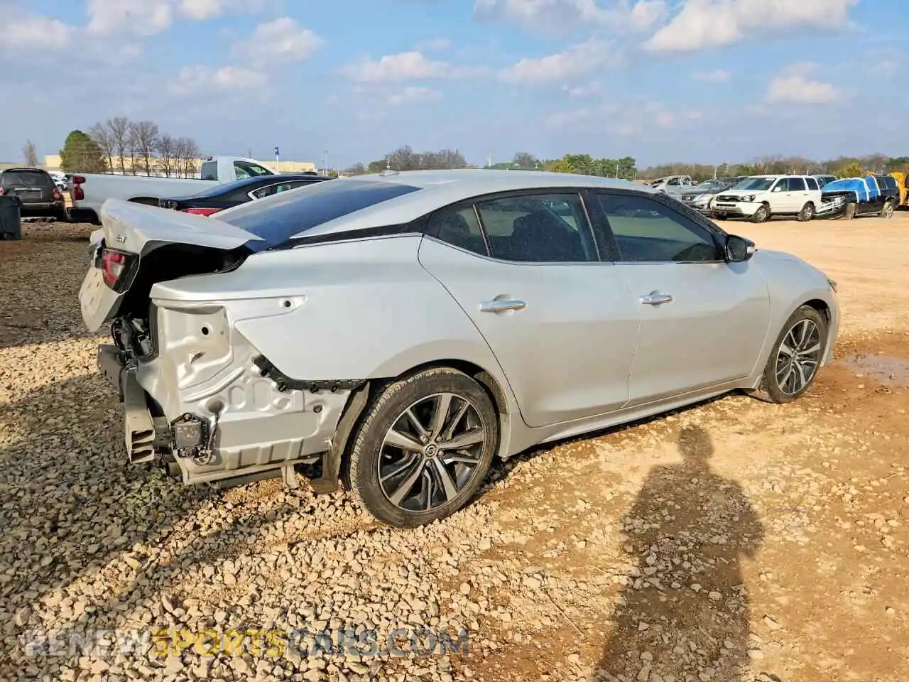 3 Photograph of a damaged car 1N4AA6CV5MC515758 NISSAN MAXIMA 2021