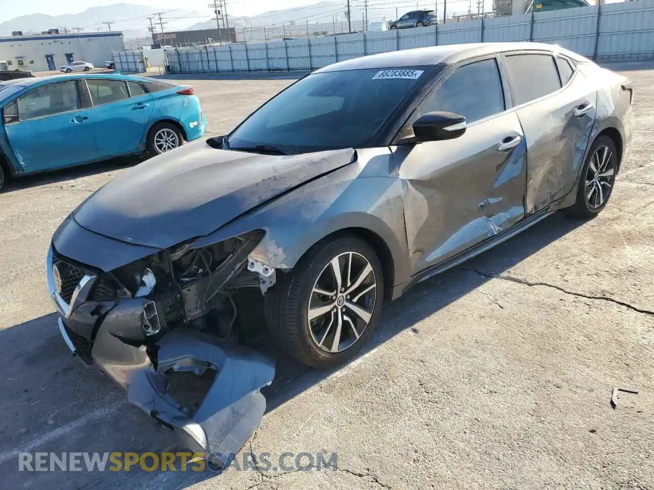 1 Photograph of a damaged car 1N4AA6CV6MC508561 NISSAN MAXIMA 2021