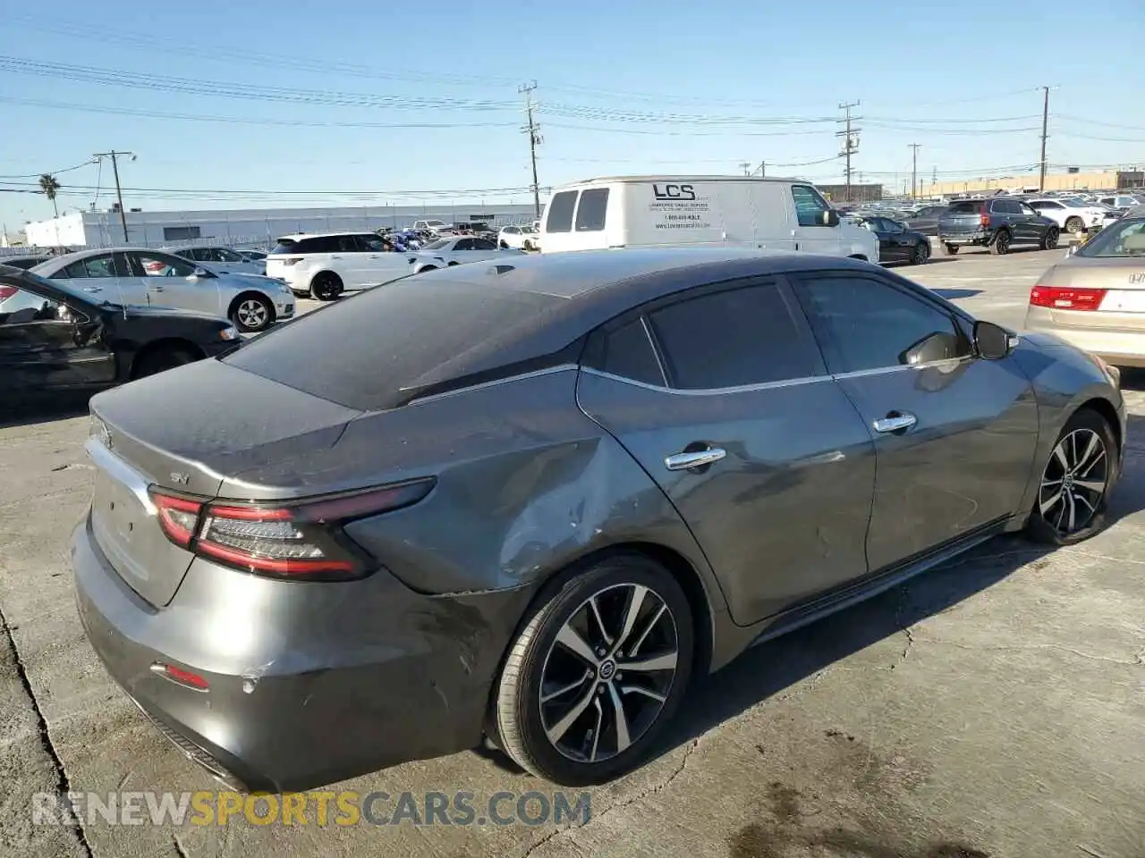 3 Photograph of a damaged car 1N4AA6CV6MC508561 NISSAN MAXIMA 2021