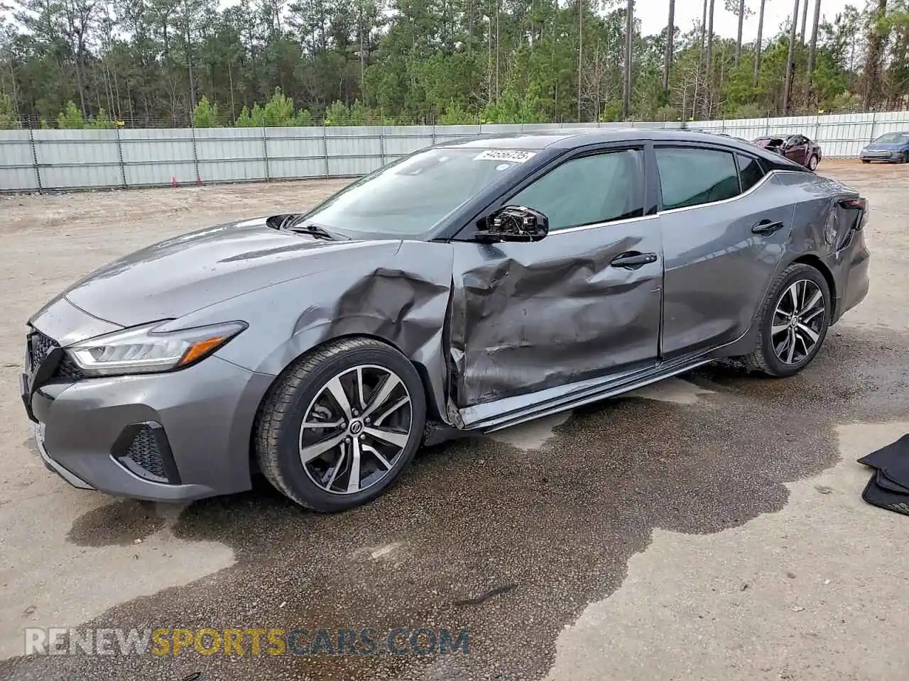 1 Photograph of a damaged car 1N4AA6CV6MC514604 NISSAN MAXIMA 2021