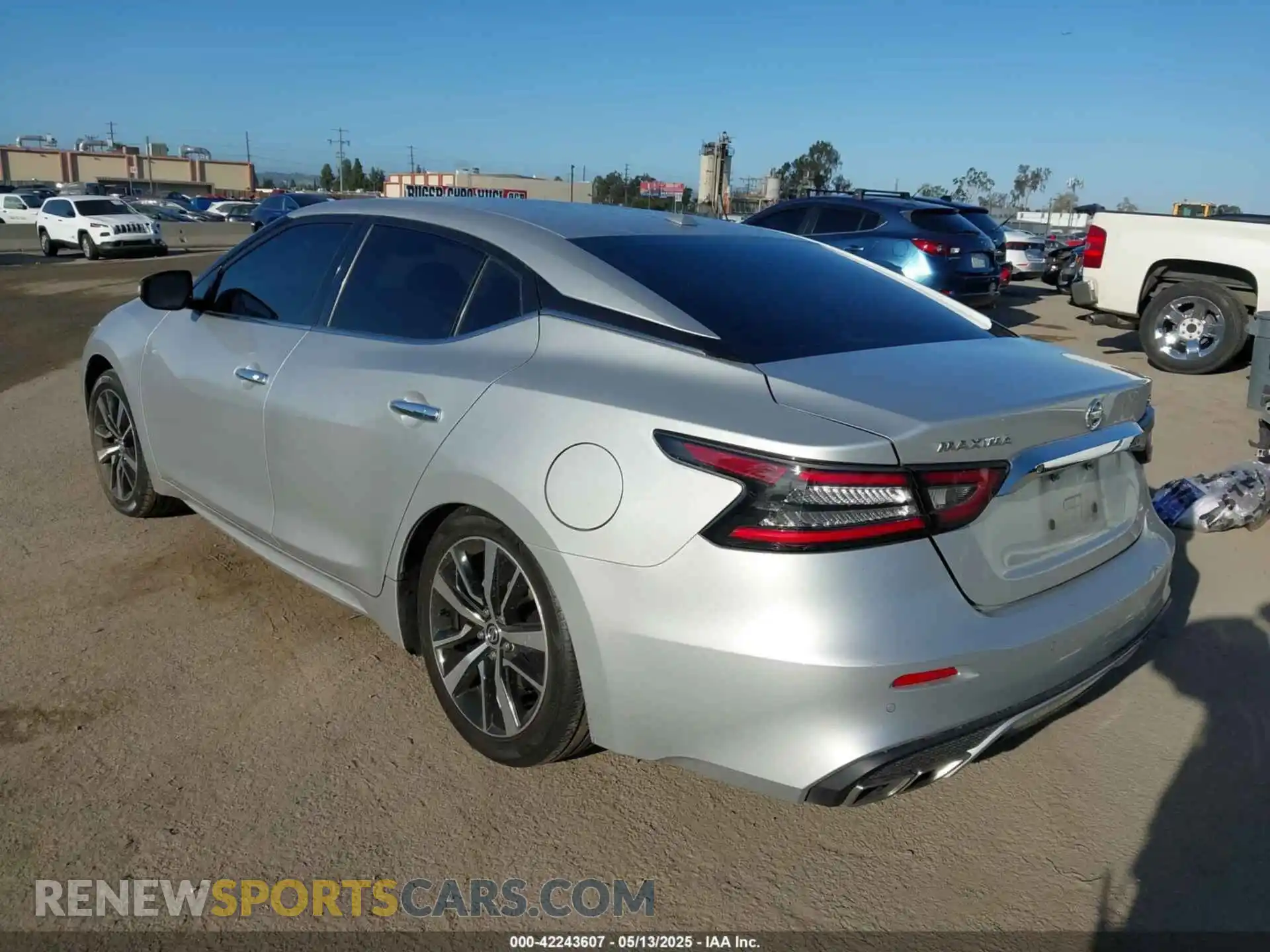 3 fotografías del automóvil dañado 1N4AA6CV7MC512294 NISSAN MAXIMA 2021