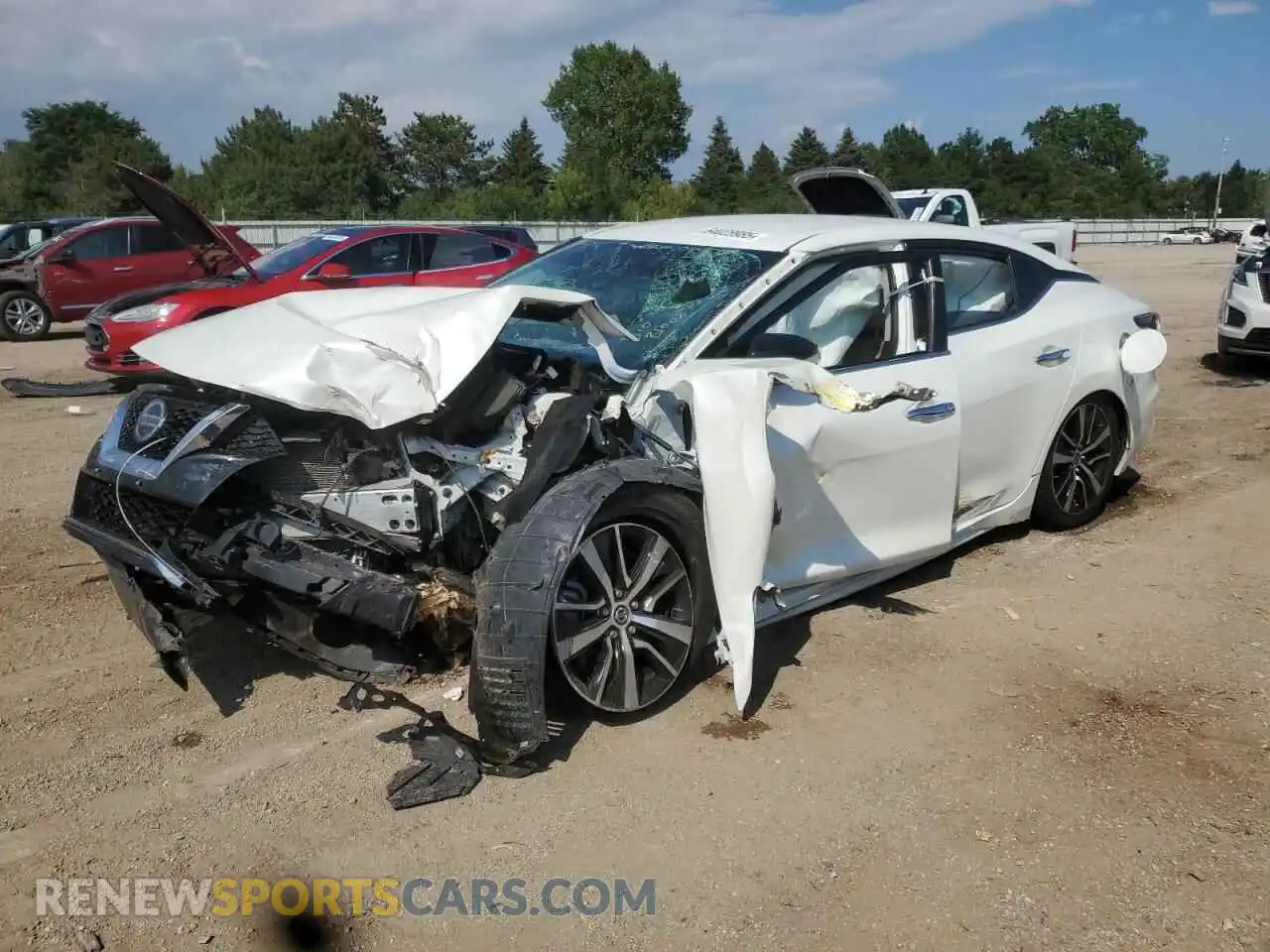 1 Photograph of a damaged car 1N4AA6CV7MC512506 NISSAN MAXIMA 2021