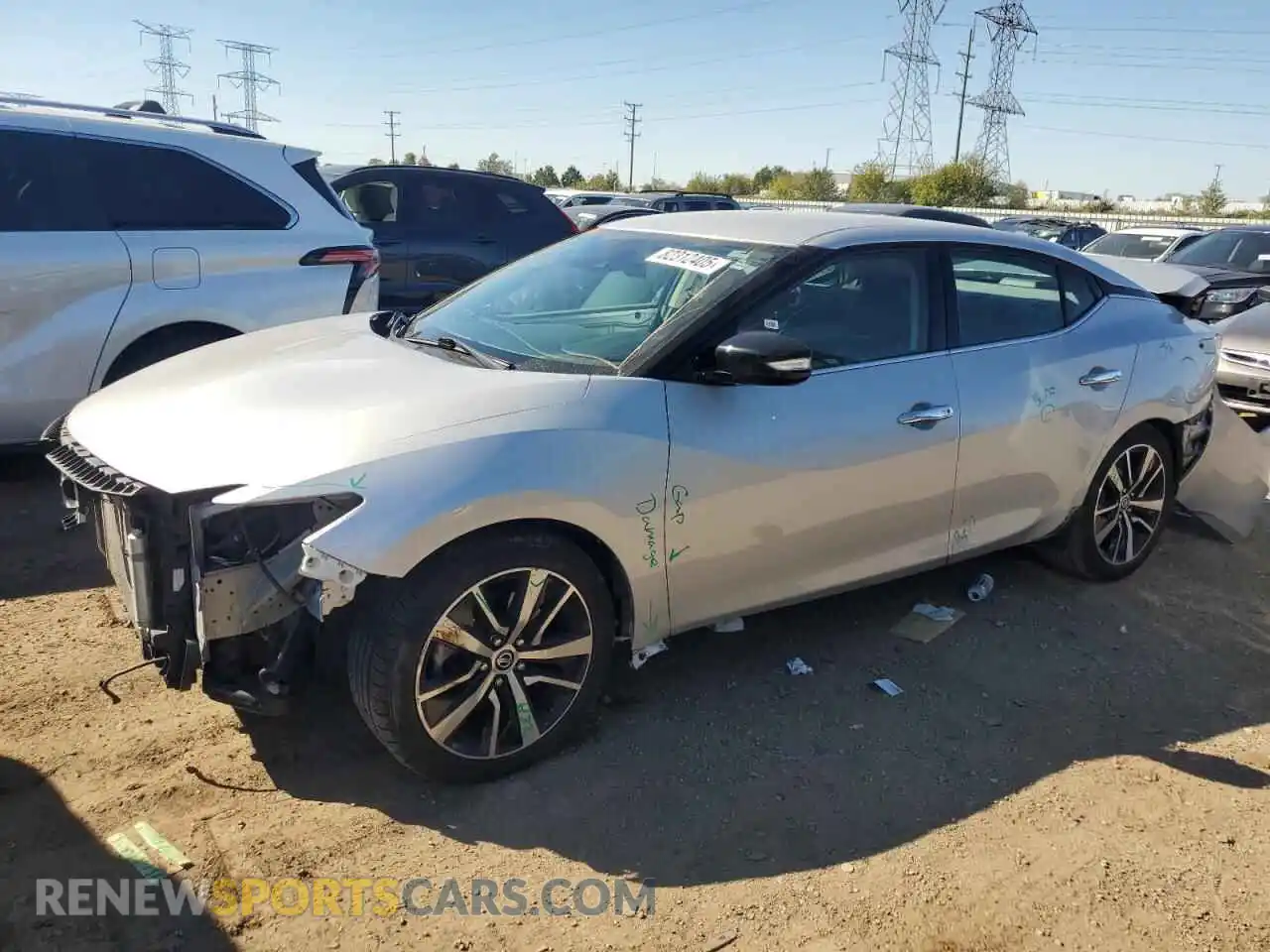 1 Photograph of a damaged car 1N4AA6CV7MC513932 NISSAN MAXIMA 2021