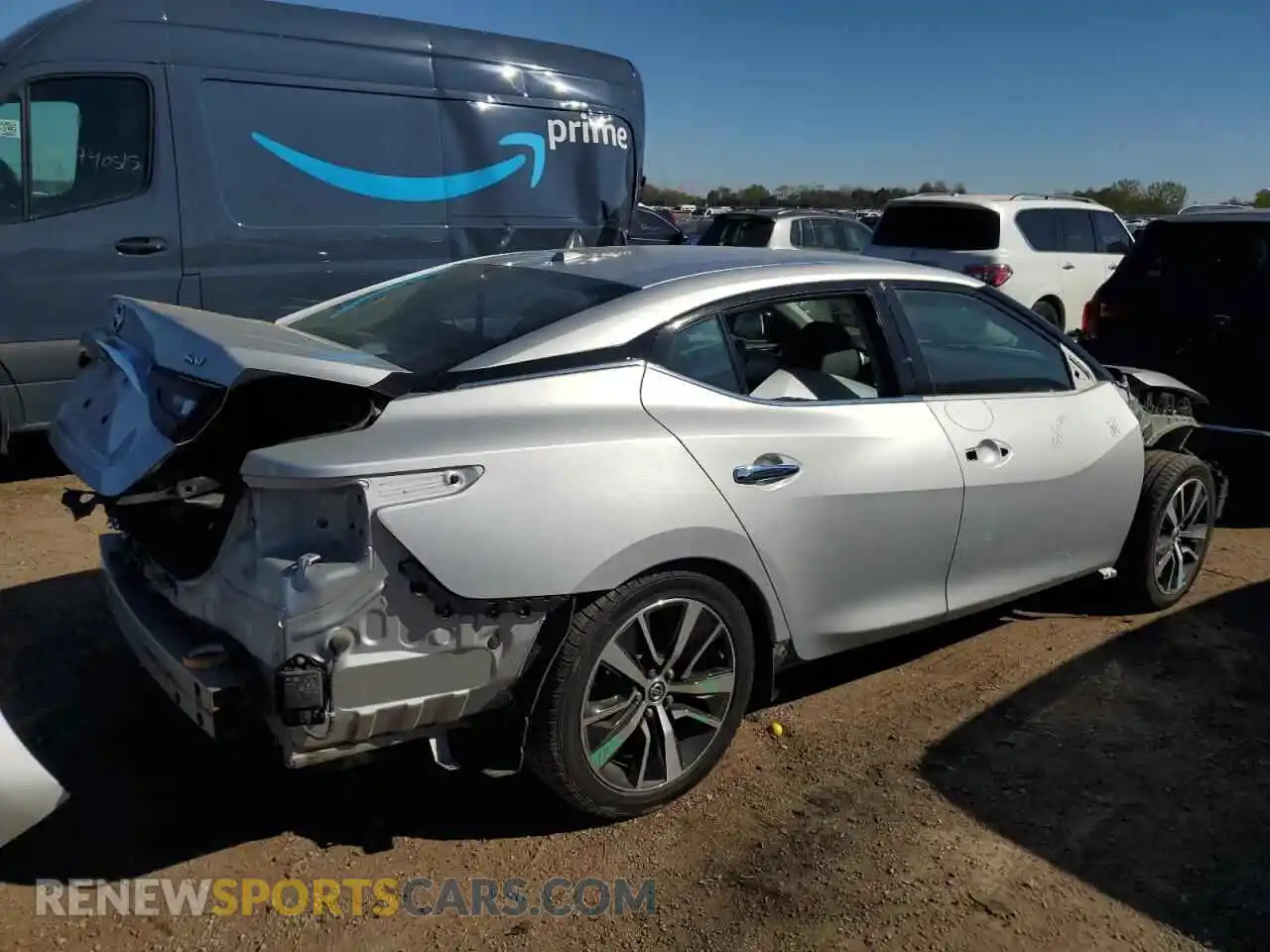 3 Photograph of a damaged car 1N4AA6CV7MC513932 NISSAN MAXIMA 2021