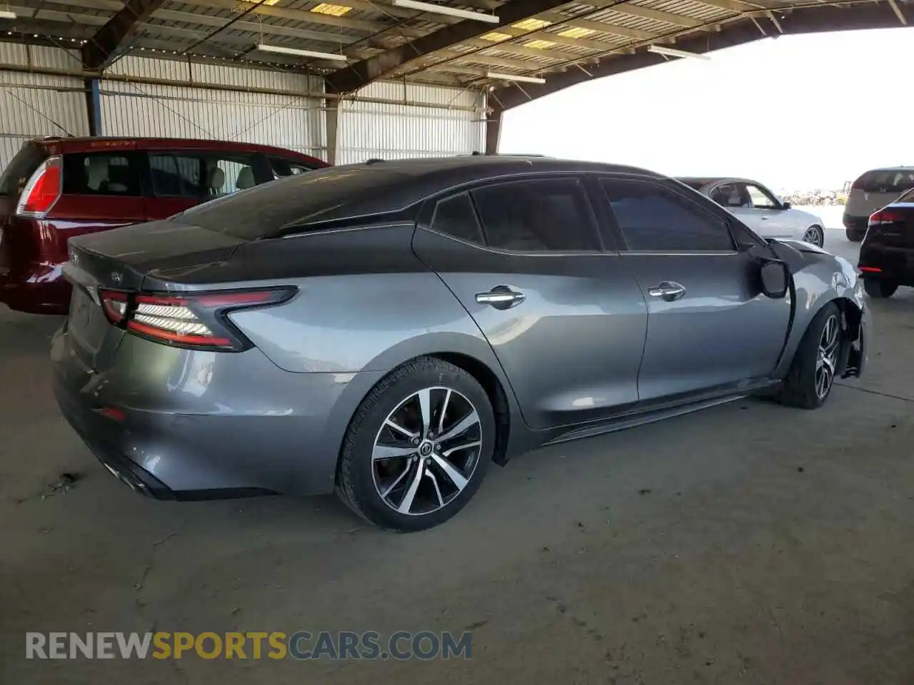 3 Photograph of a damaged car 1N4AA6CV8MC511641 NISSAN MAXIMA 2021