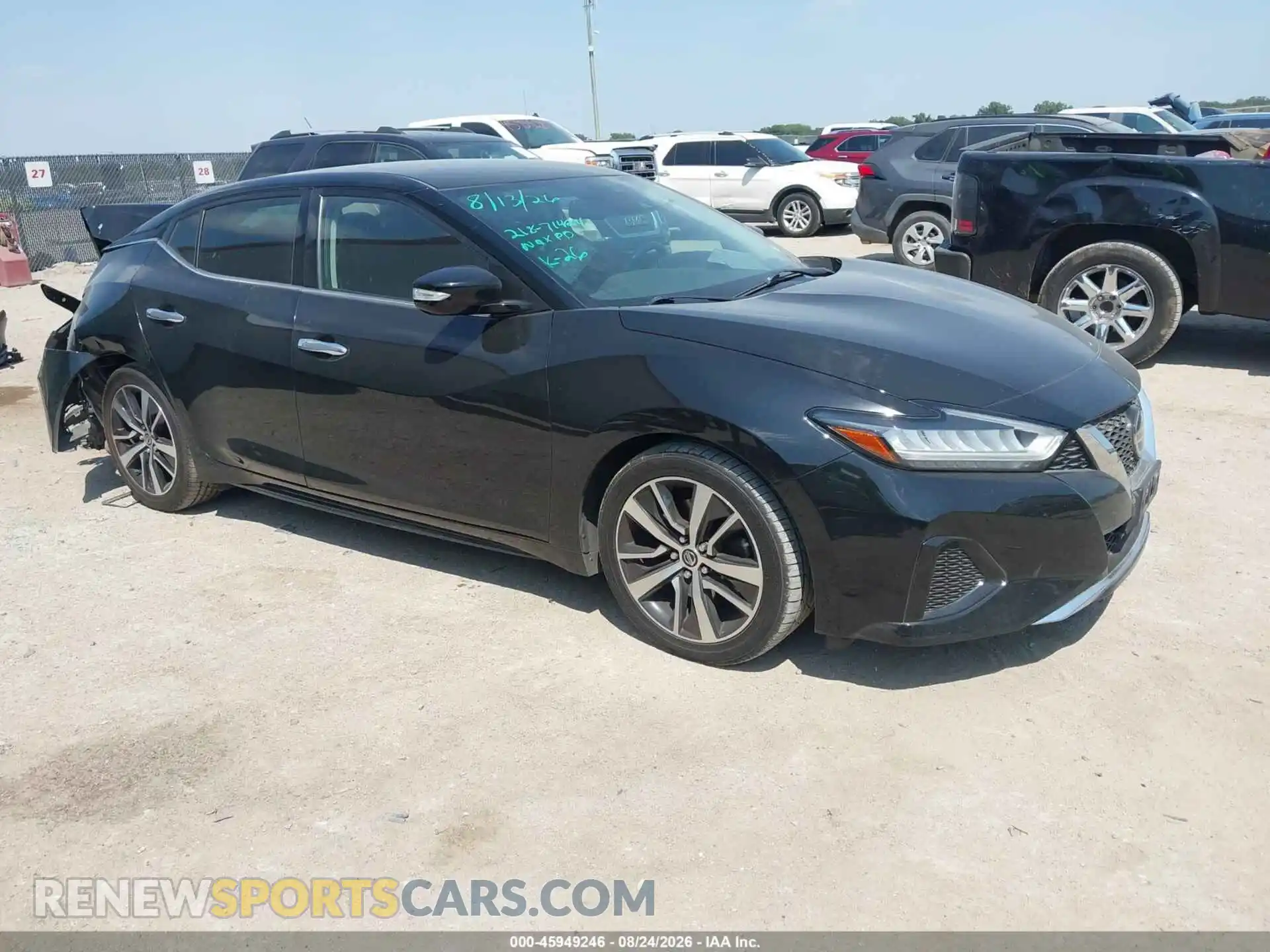 1 fotografías del automóvil dañado 1N4AA6CV8MC514717 NISSAN MAXIMA 2021