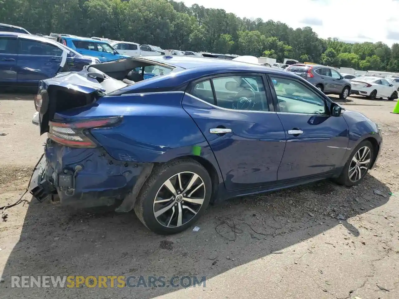 3 Photograph of a damaged car 1N4AA6CV9MC505573 NISSAN MAXIMA 2021
