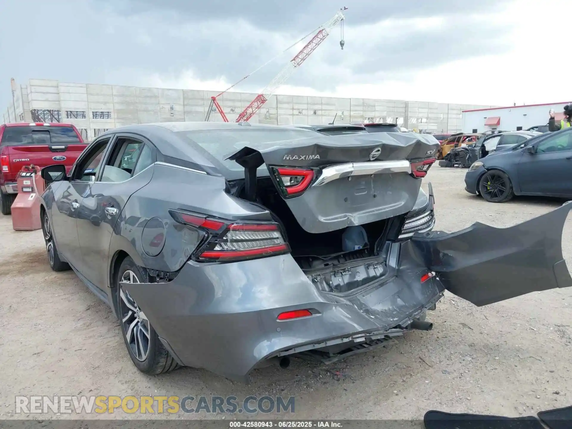 3 Photograph of a damaged car 1N4AA6CV9MC514712 NISSAN MAXIMA 2021