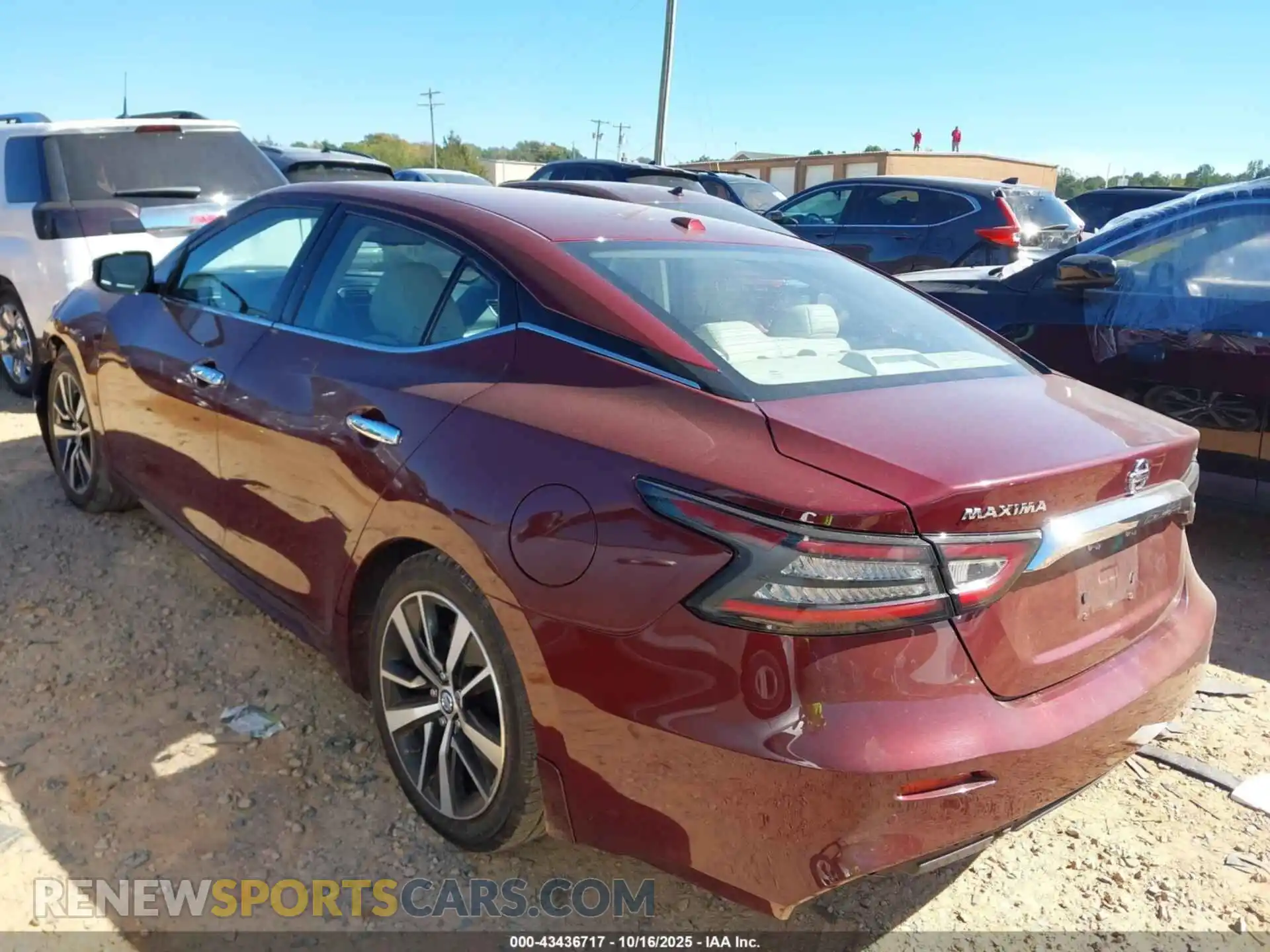 3 Photograph of a damaged car 1N4AA6CVXMC501936 NISSAN MAXIMA 2021