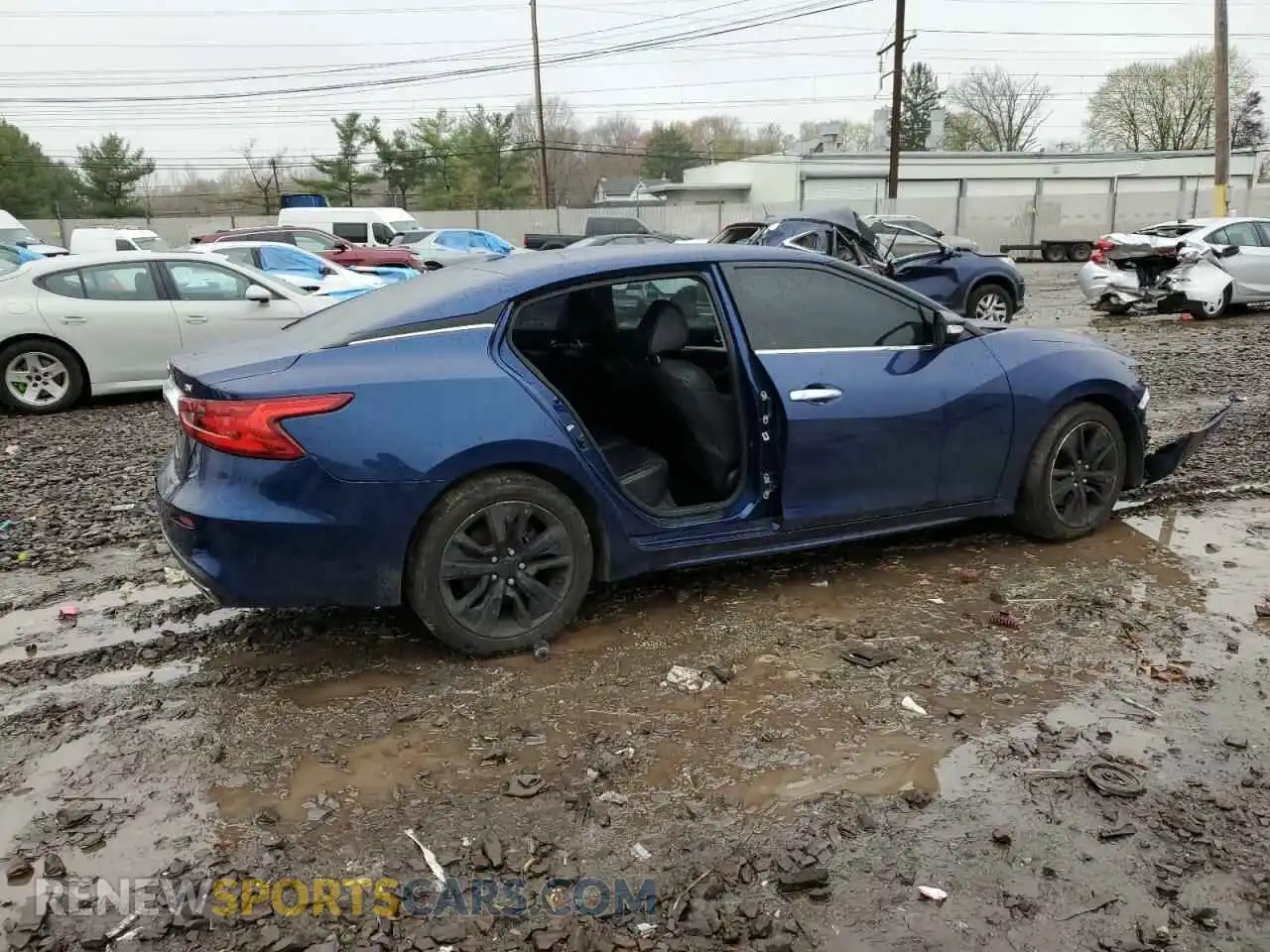 3 Photograph of a damaged car 1N4AA6CVXMC503489 NISSAN MAXIMA 2021