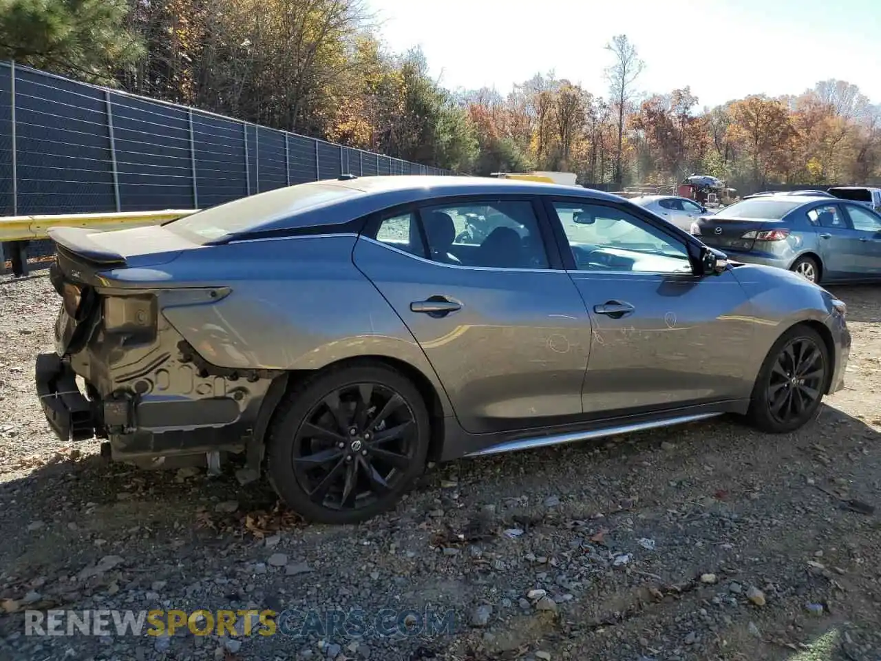 3 Photograph of a damaged car 1N4AA6EV0MC502428 NISSAN MAXIMA 2021
