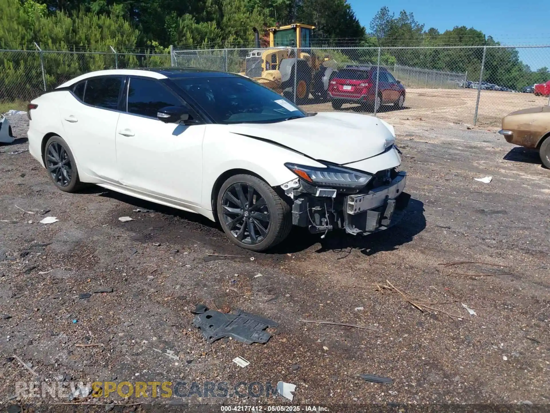 1 Photograph of a damaged car 1N4AA6EV0MC511677 NISSAN MAXIMA 2021