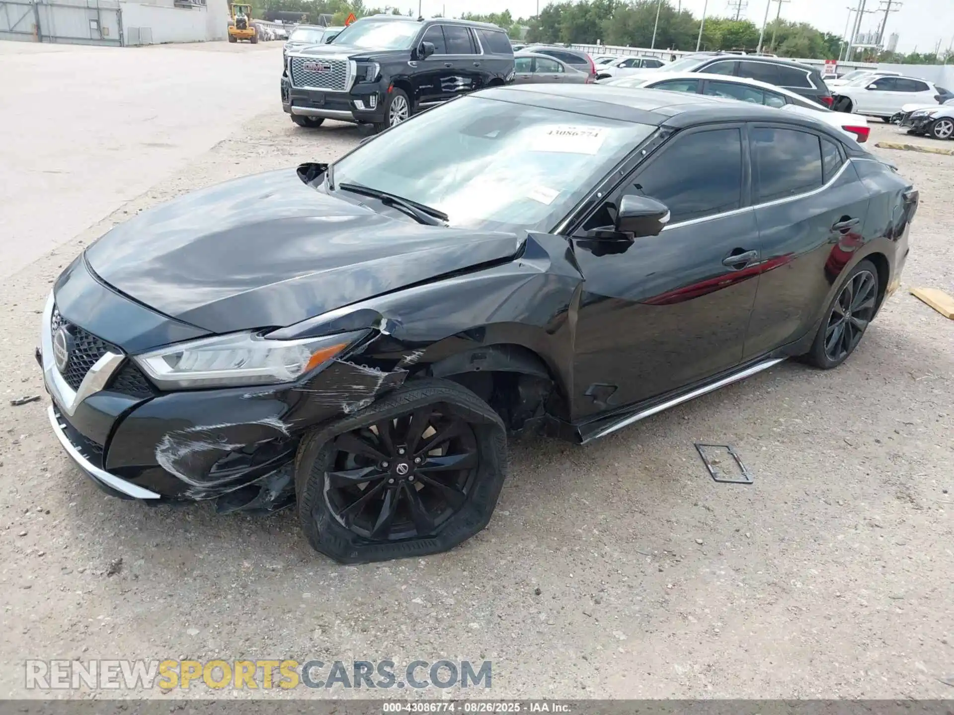 2 Photograph of a damaged car 1N4AA6EV0MC512571 NISSAN MAXIMA 2021