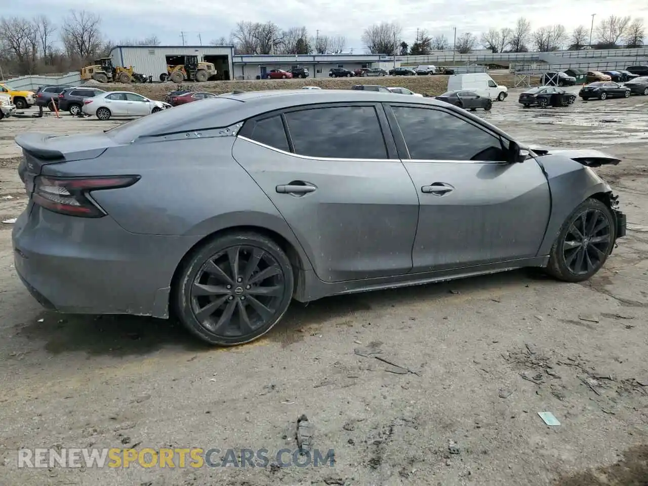 3 Photograph of a damaged car 1N4AA6EV1MC501126 NISSAN MAXIMA 2021